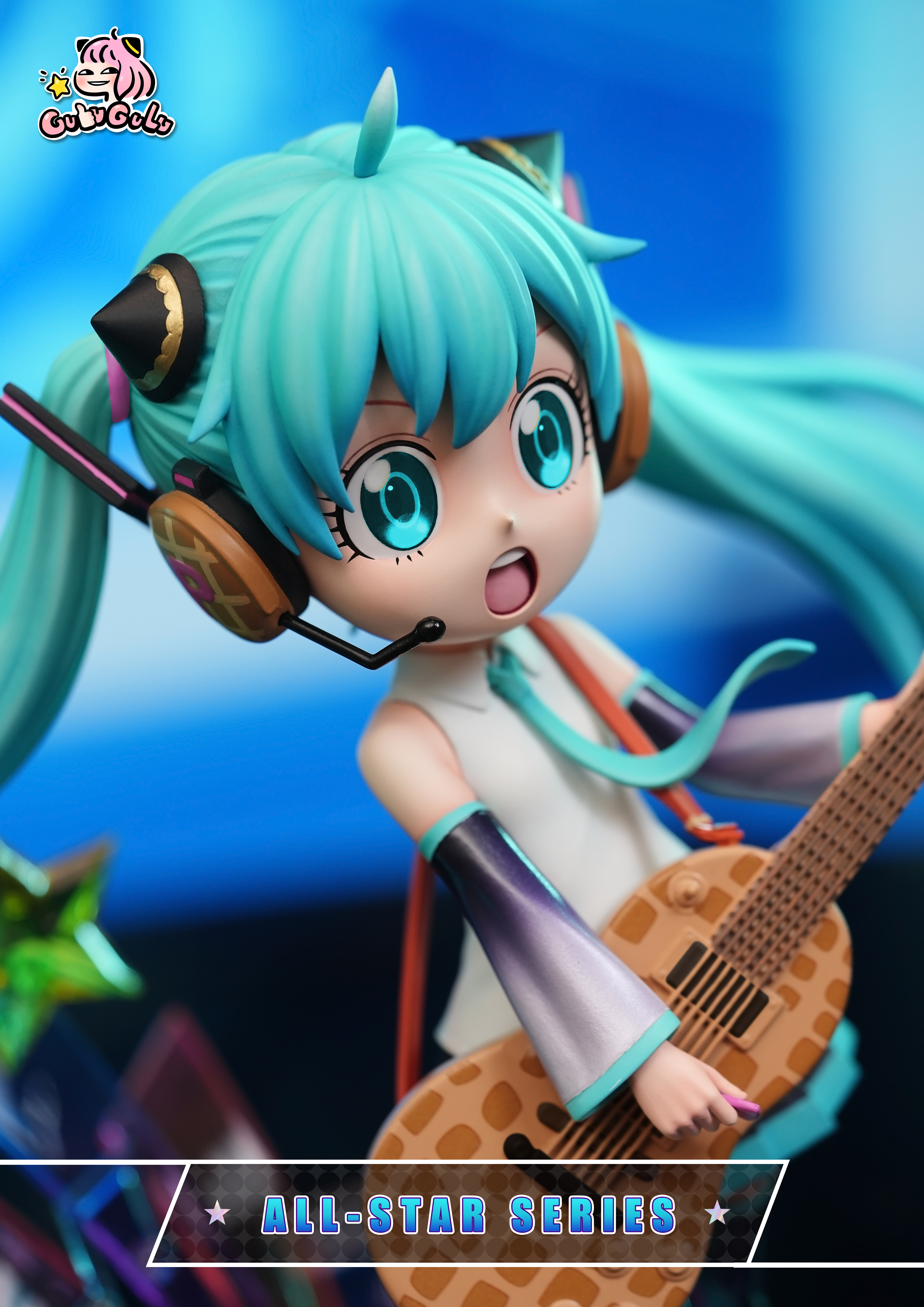 【Pre-sale】All-star Series Guitar Girl Anya COS Hatsune Miku-Vocaloid-GULUGULU Studio