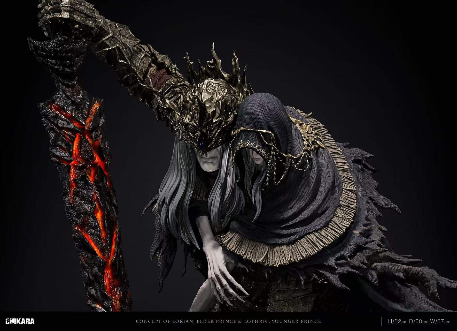 【Pre-sale】1/4 Scale Lorian, Elder Prince | Lothric, Younger Prince-Dark Souls 3-Chikara Studio