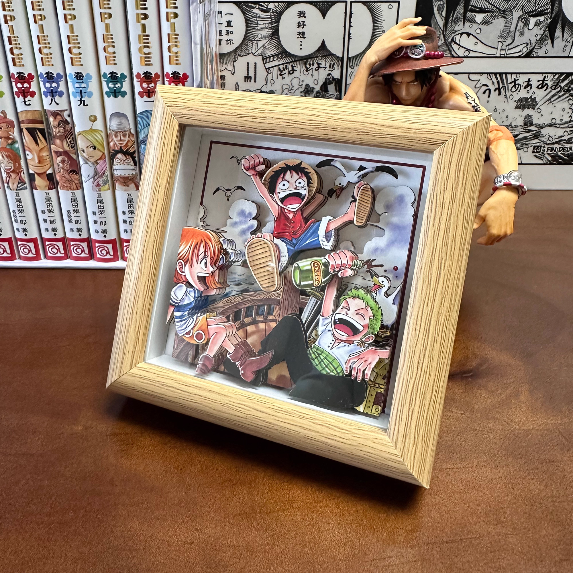 【In stock】Decorative Painting of Luffy-Aotu Panda Studio