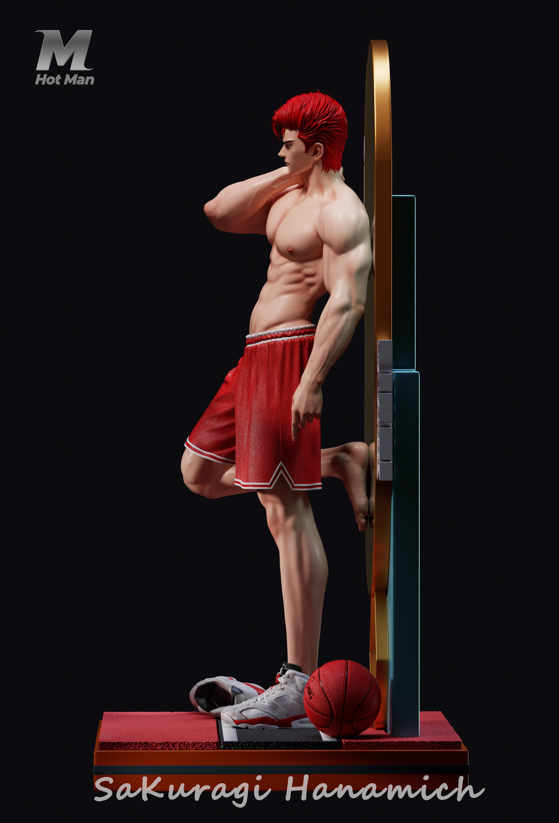 【Pre-sale】1/6 Scale Sakuragi Hanamichi-Slam Dunk-HotMan Studio