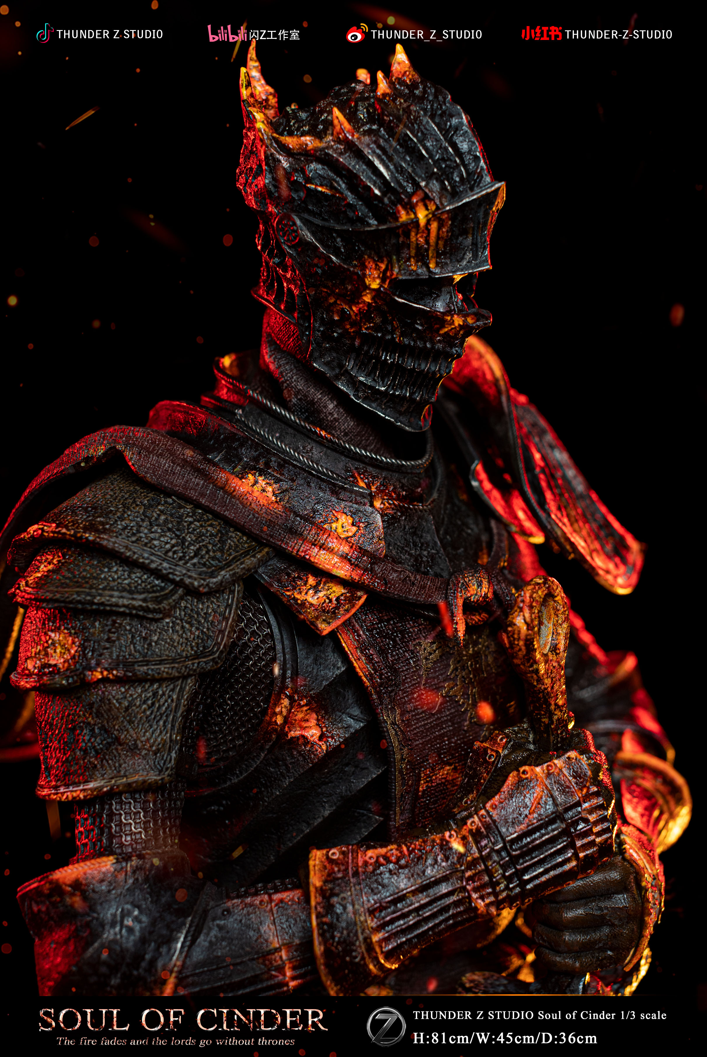 【Pre-sale】1/3 Scale Lords of Cinder-Dark Souls 3-THUNDER Z STUDIO