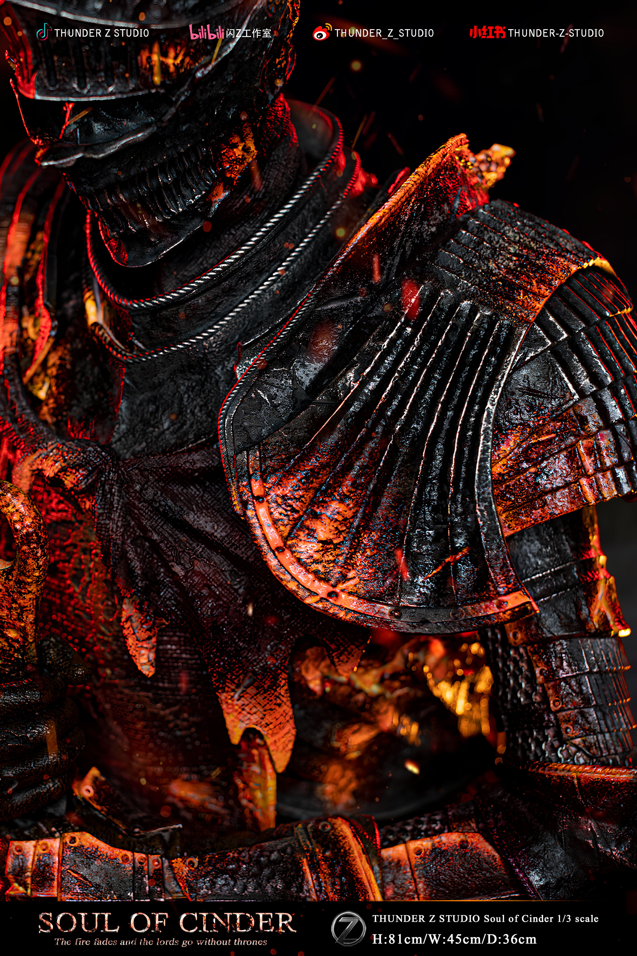 【Pre-sale】1/3 Scale Lords of Cinder-Dark Souls 3-THUNDER Z STUDIO