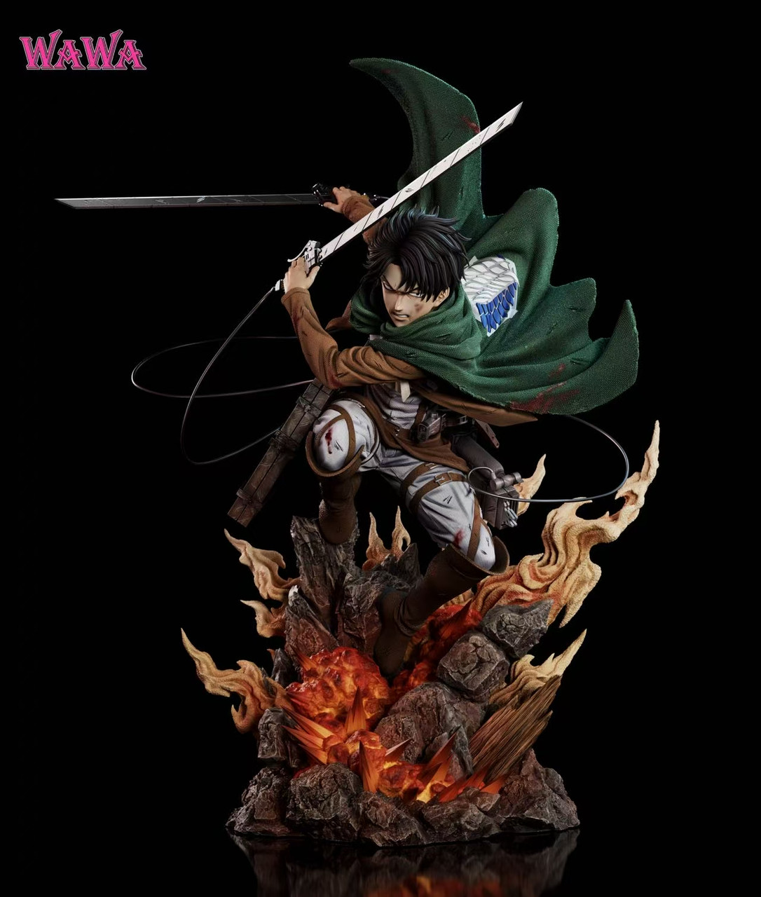 【Pre-sale】1/6 Scale Levi Ackerman with LED-Attack on Titan-WAWA Studio