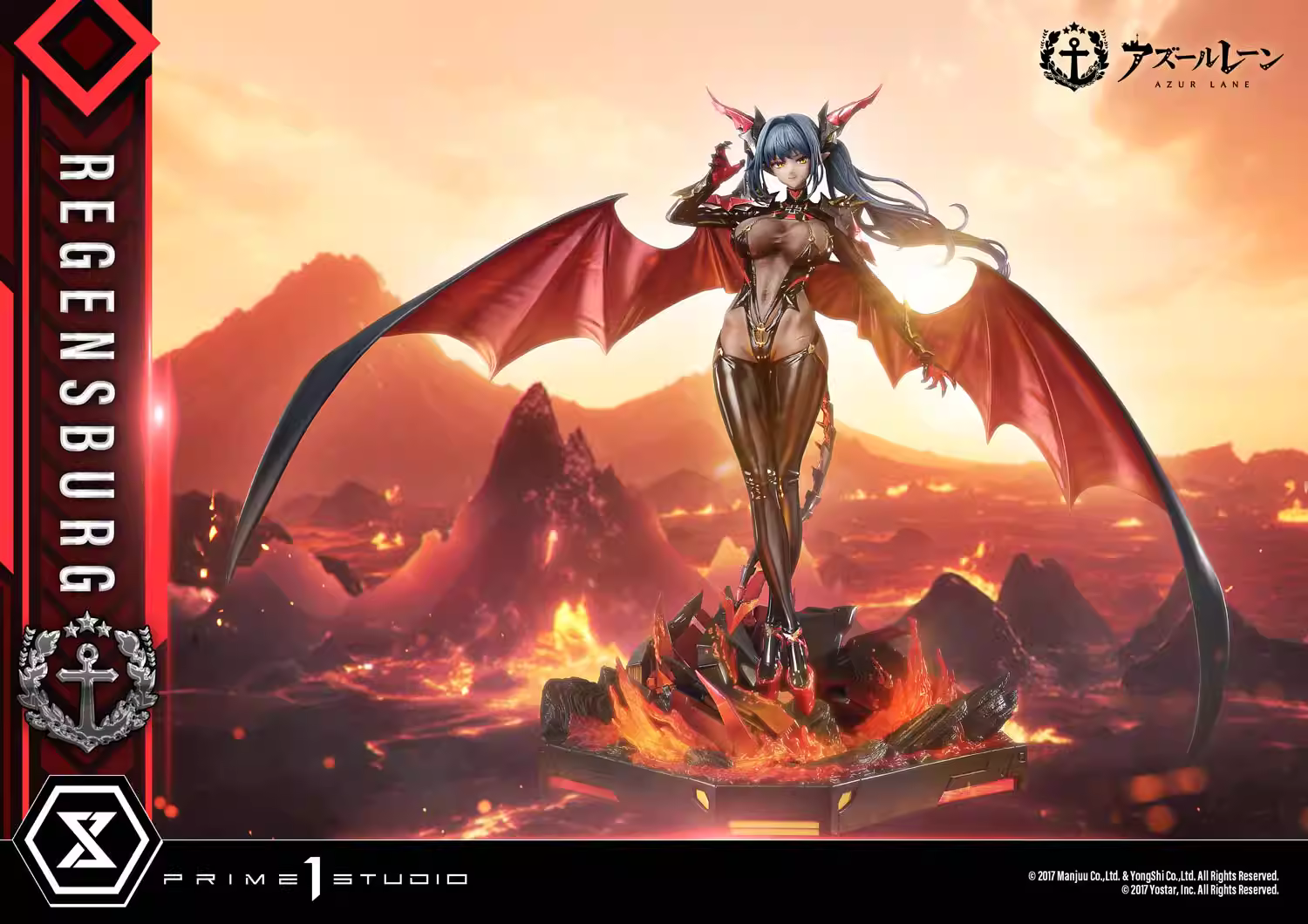 【Pre-sale】1/6 Scale Regensburg with LED-Azure Lane-Prime 1 Studio