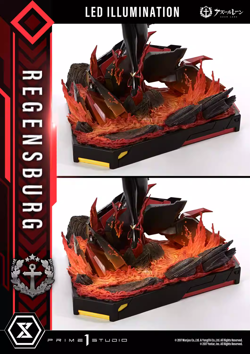 【Pre-sale】1/6 Scale Regensburg with LED-Azure Lane-Prime 1 Studio