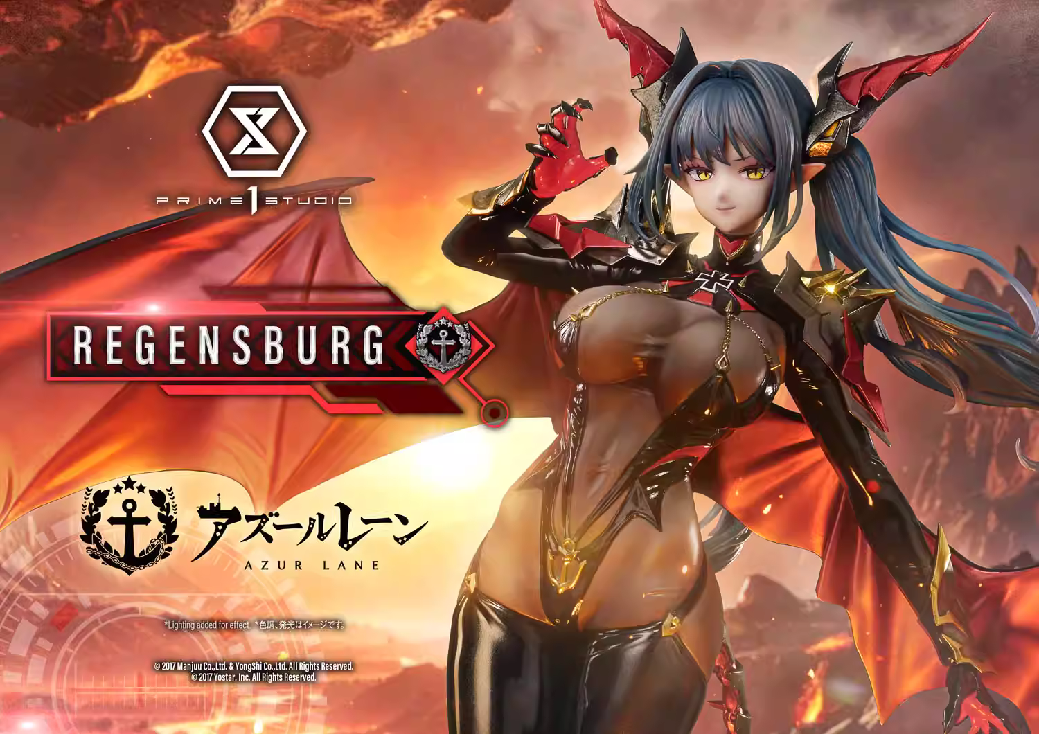 【Pre-sale】1/6 Scale Regensburg with LED-Azure Lane-Prime 1 Studio