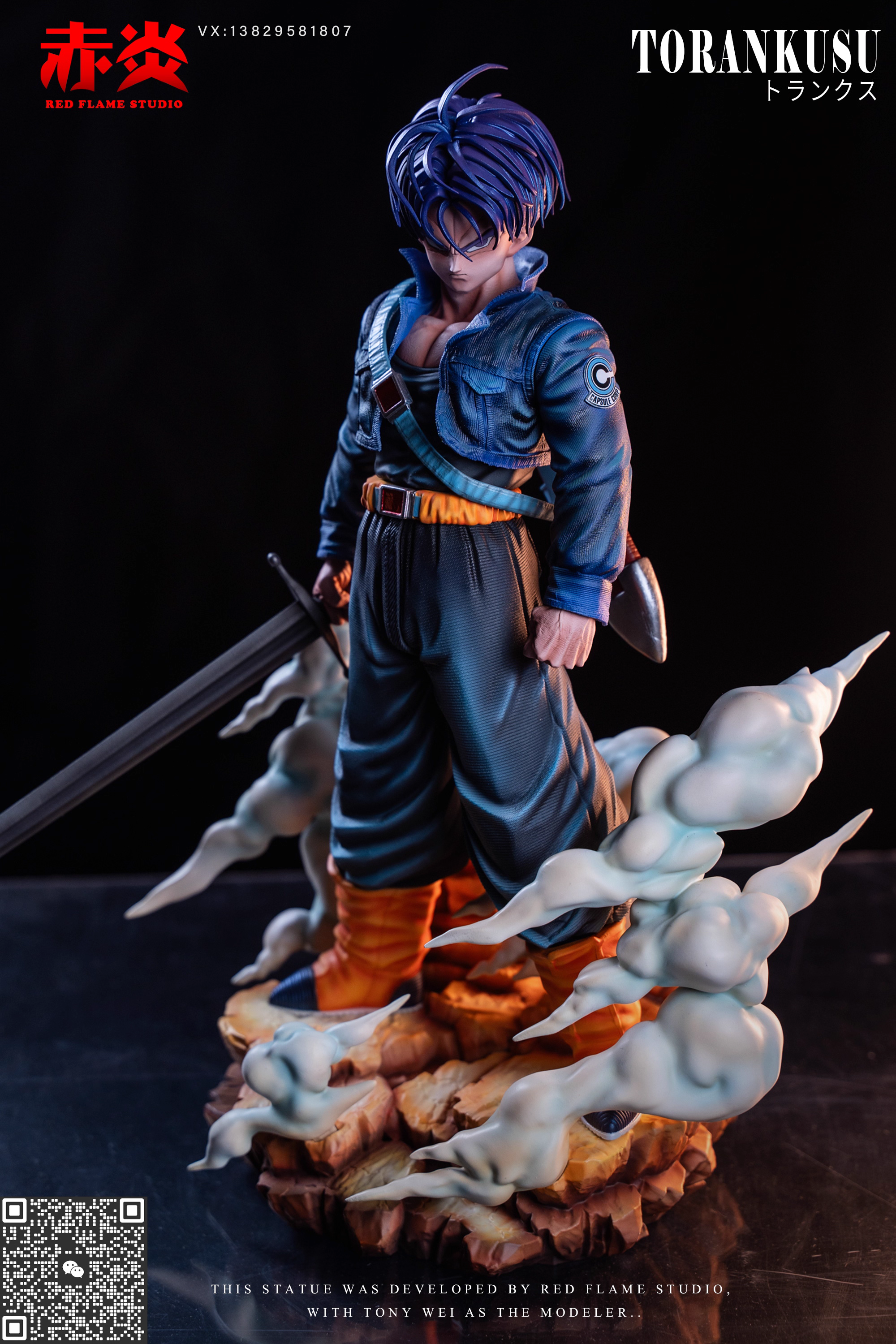 【Pre-sale】1/6 Scale Trunks-Red Flame Studio