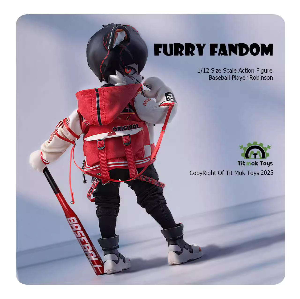 【Pre-sale】1/12 Scale Baseball Player Robinson-Other series-Tit Mok Toys Studio