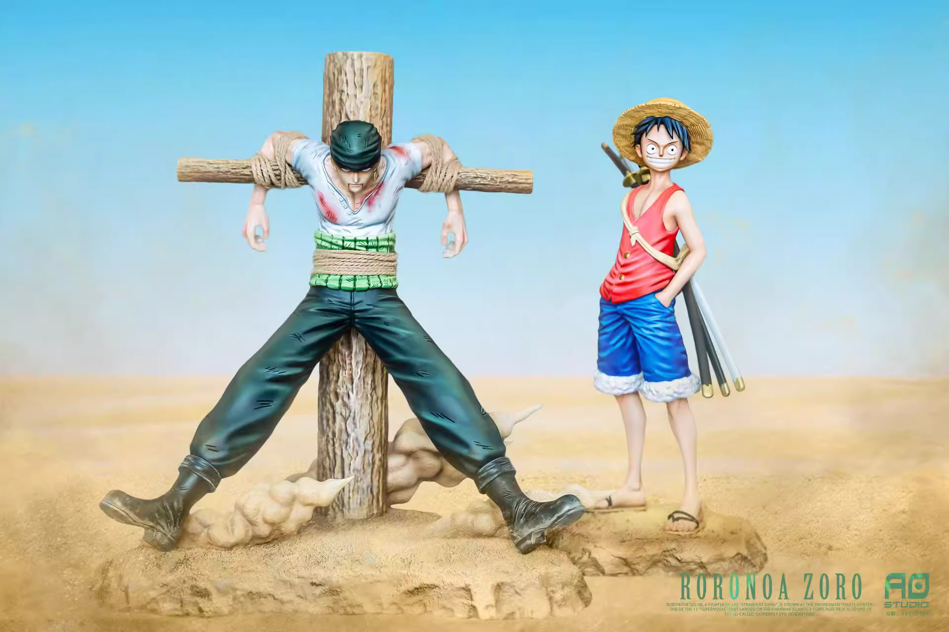 【Pre-sale】1/6 and POP Scale First Journey Roronoa Zoro-AO Studio