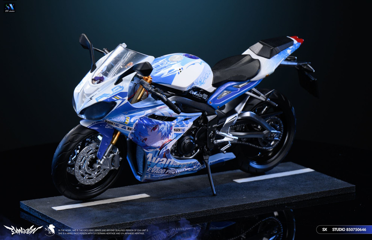 【Pre-sale】Motorcycle Girl Ayanami Rei with LED-EVA-SX Studio