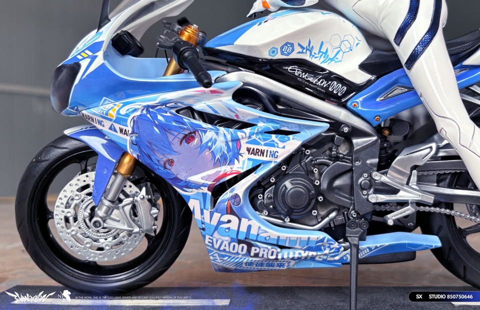 【Pre-sale】Motorcycle Girl Ayanami Rei with LED-EVA-SX Studio