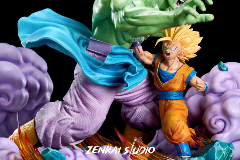 【Pre-sale】1/4 Scale Z OAV Versus Series Gohan VS Bojack with LED-Zenkai Studio