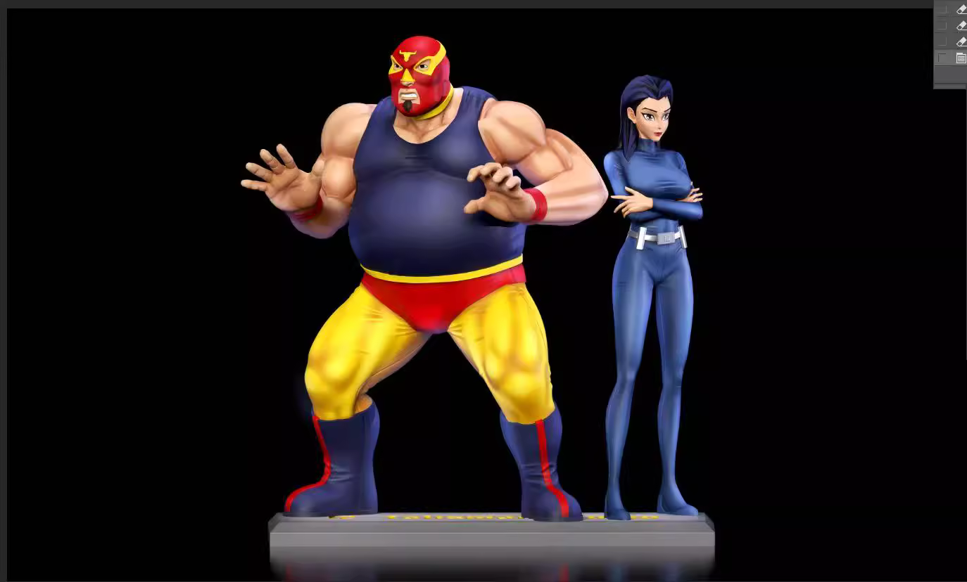 【Pre-sale】El Toro Fuerte and Viper-Jackie Chan Adventures-ShengZhu Studio