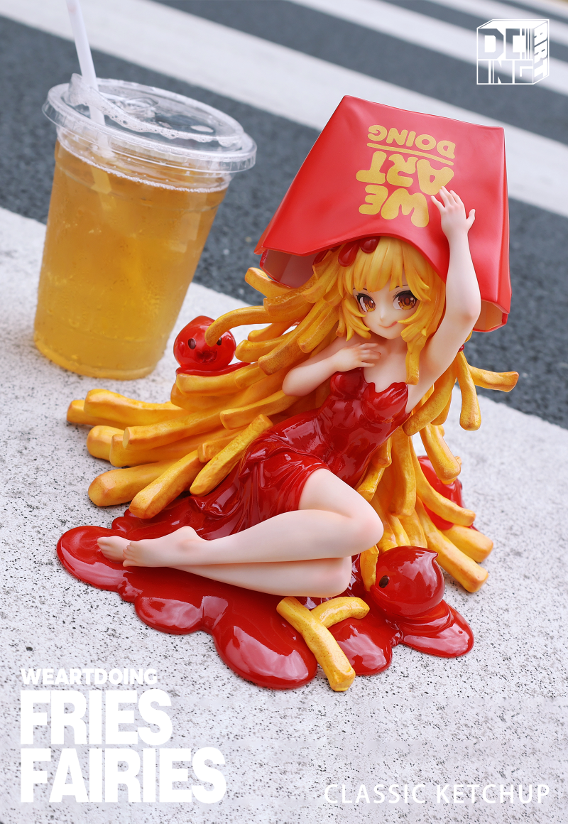 【Pre-sale】Sleeping Beauty-Fries Fairies-Classic Ketchup and Wasabi-Other series-WeArtDoing Studio