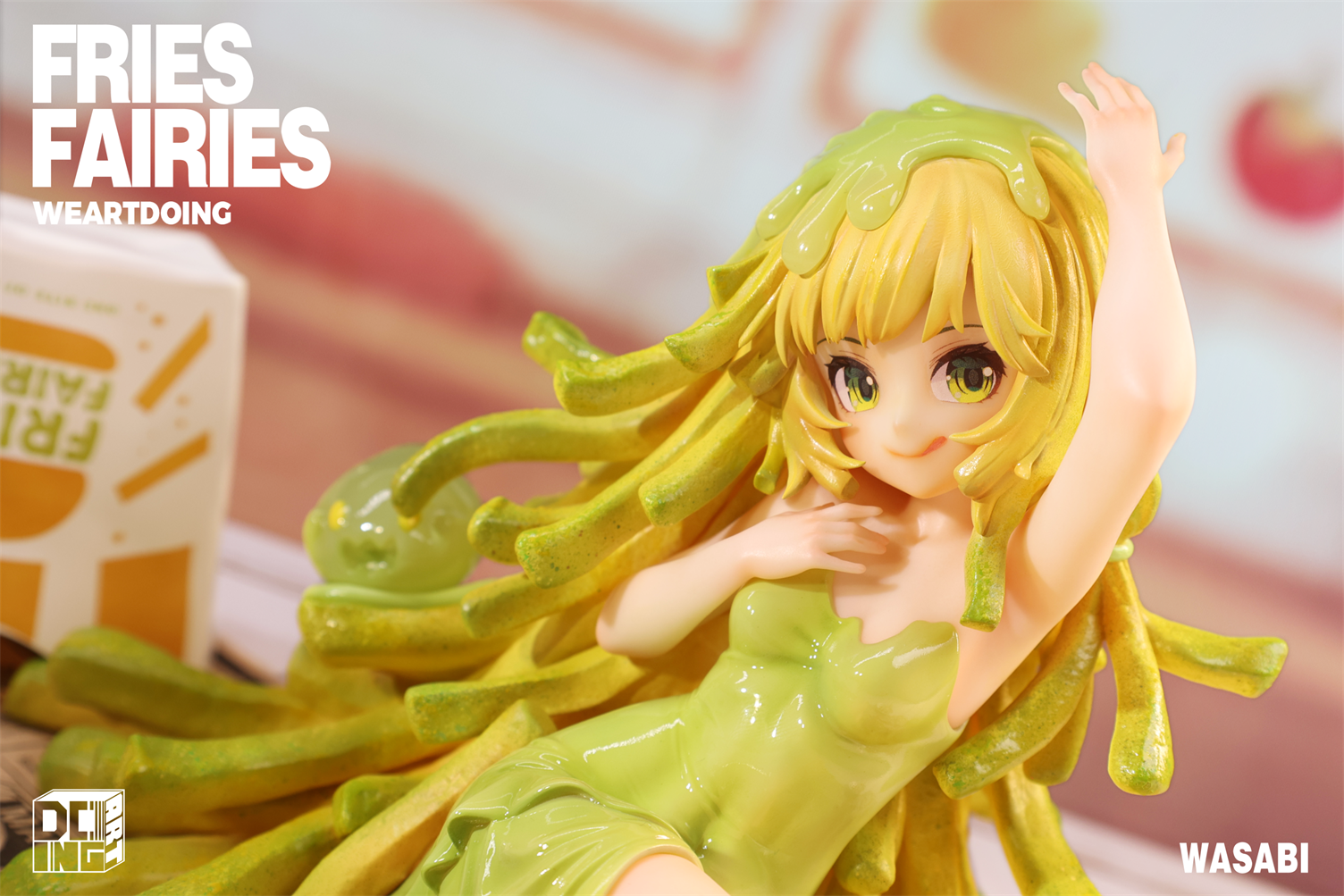 【Pre-sale】Sleeping Beauty-Fries Fairies-Classic Ketchup and Wasabi-Other series-WeArtDoing Studio