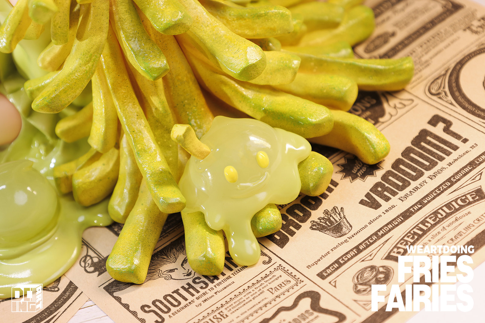 【Pre-sale】Sleeping Beauty-Fries Fairies-Classic Ketchup and Wasabi-Other series-WeArtDoing Studio