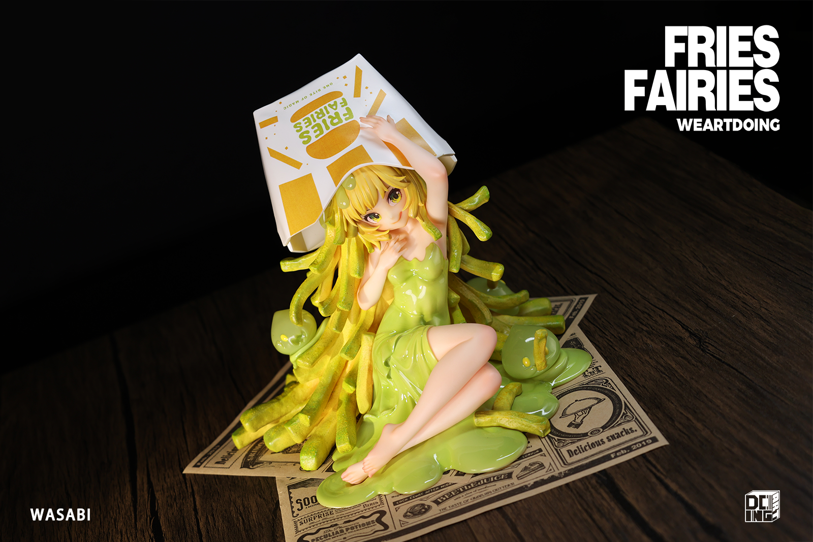 【Pre-sale】Sleeping Beauty-Fries Fairies-Classic Ketchup and Wasabi-Other series-WeArtDoing Studio
