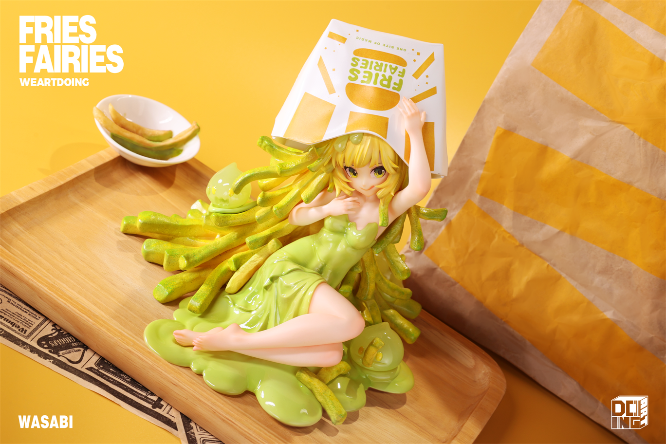 【Pre-sale】Sleeping Beauty-Fries Fairies-Classic Ketchup and Wasabi-Other series-WeArtDoing Studio