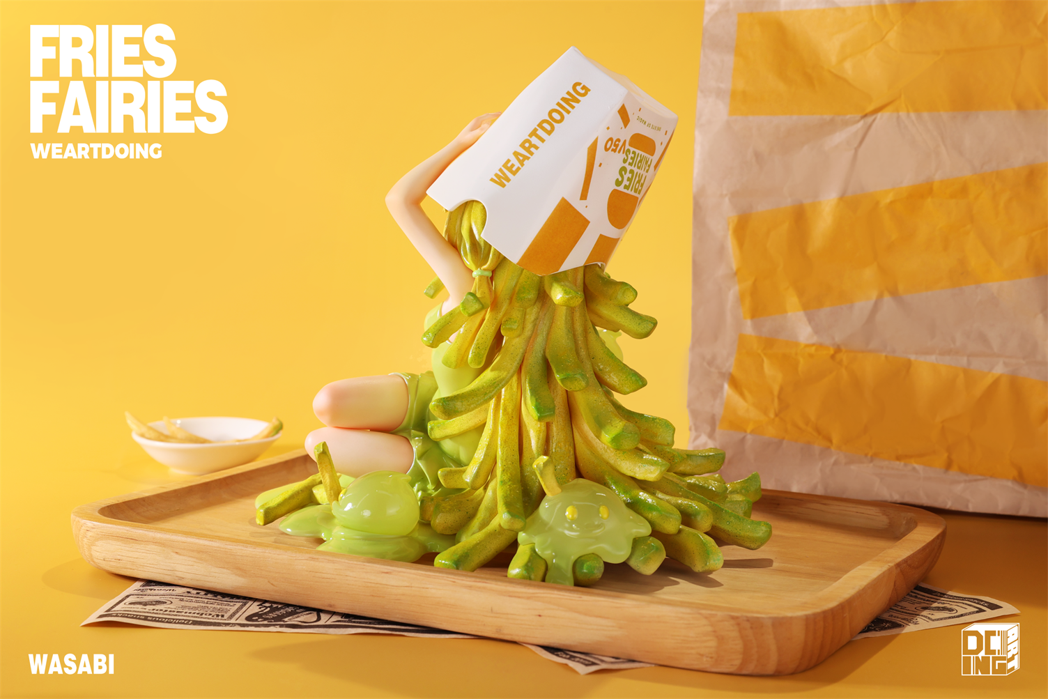 【Pre-sale】Sleeping Beauty-Fries Fairies-Classic Ketchup and Wasabi-Other series-WeArtDoing Studio