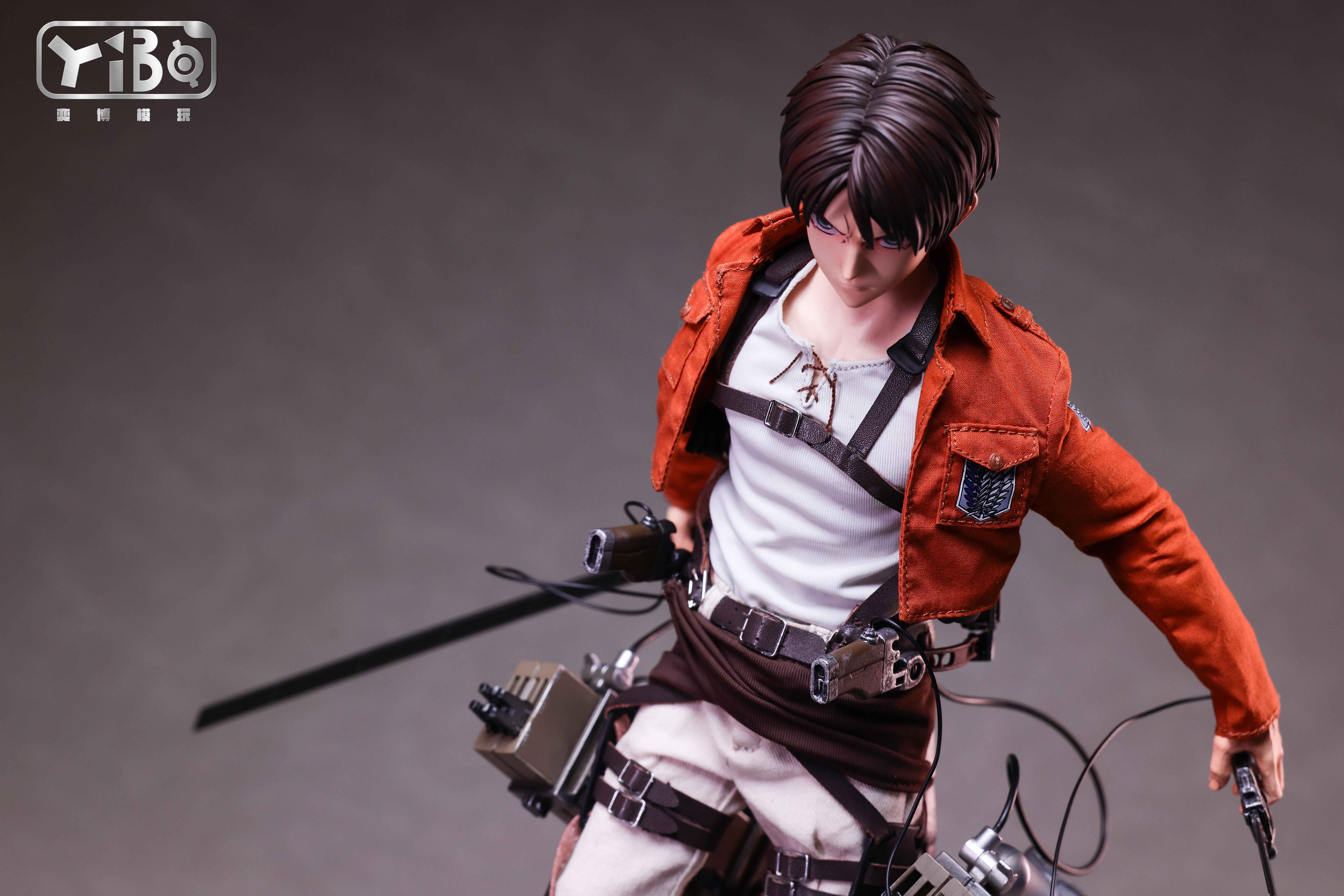 【Pre-sale Closed】1/6 Scale Levi and Eren-Attack on Titan-YIBO TOYS Studio