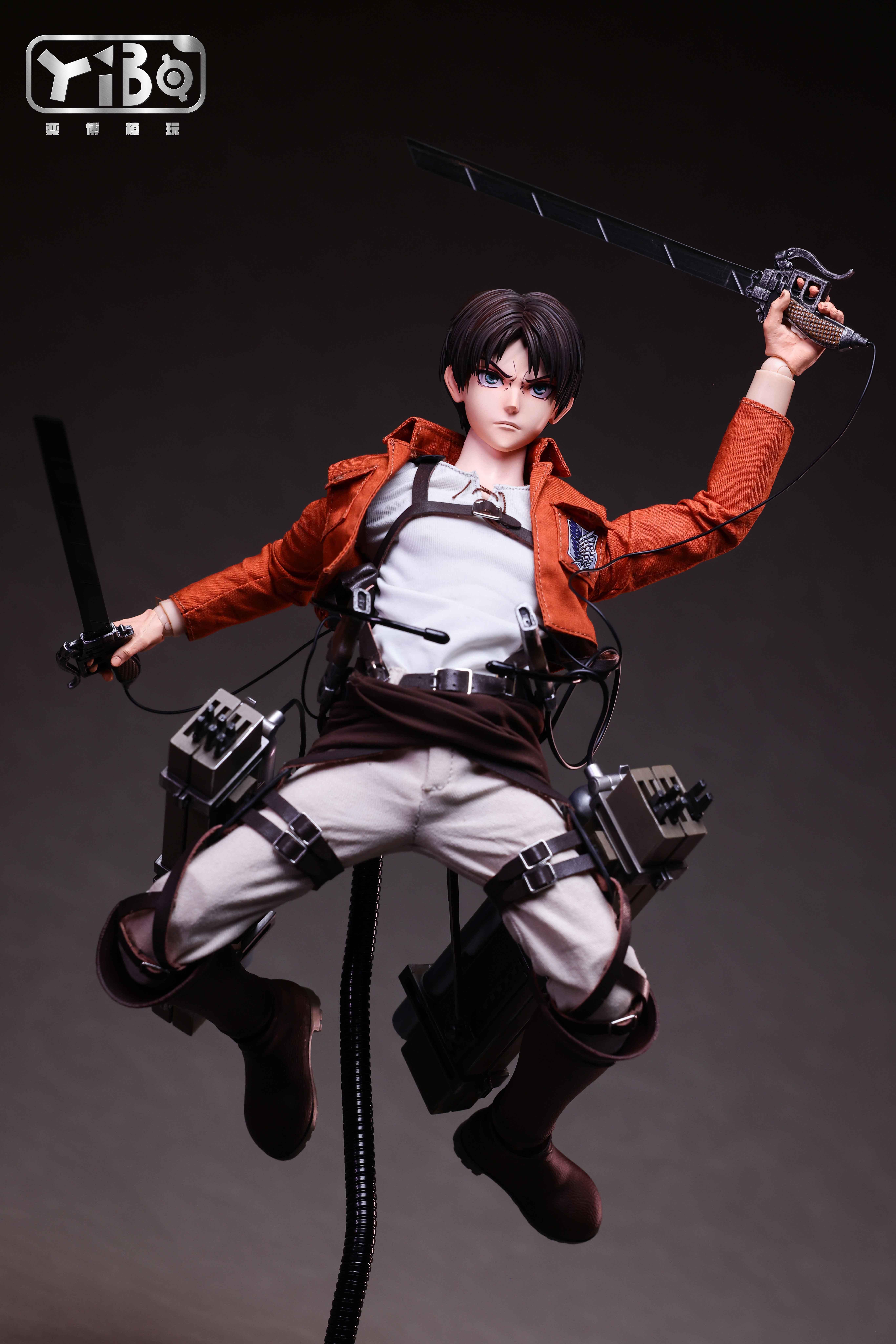 【Pre-sale Closed】1/6 Scale Levi and Eren-Attack on Titan-YIBO TOYS Studio