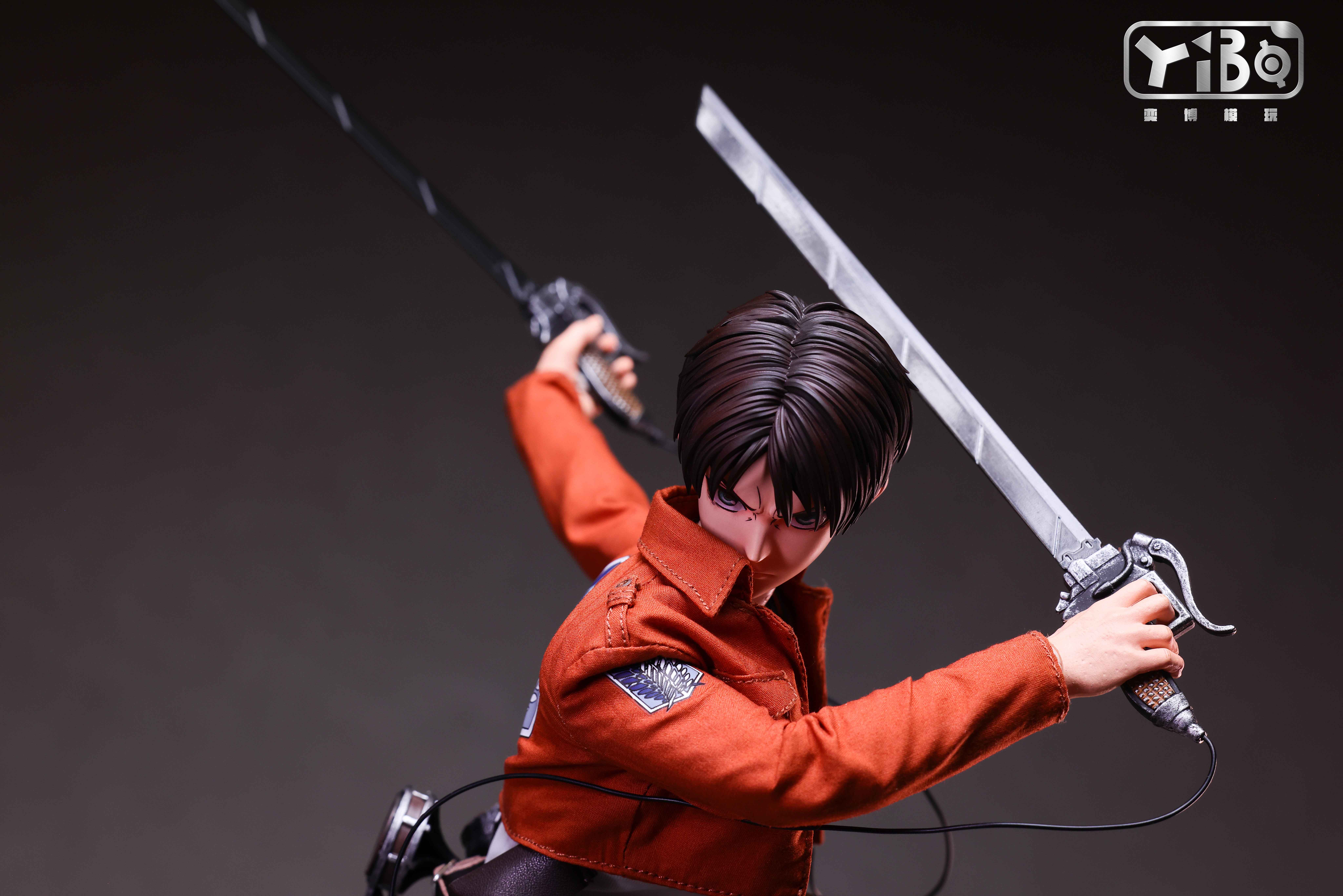 【Pre-sale Closed】1/6 Scale Levi and Eren-Attack on Titan-YIBO TOYS Studio