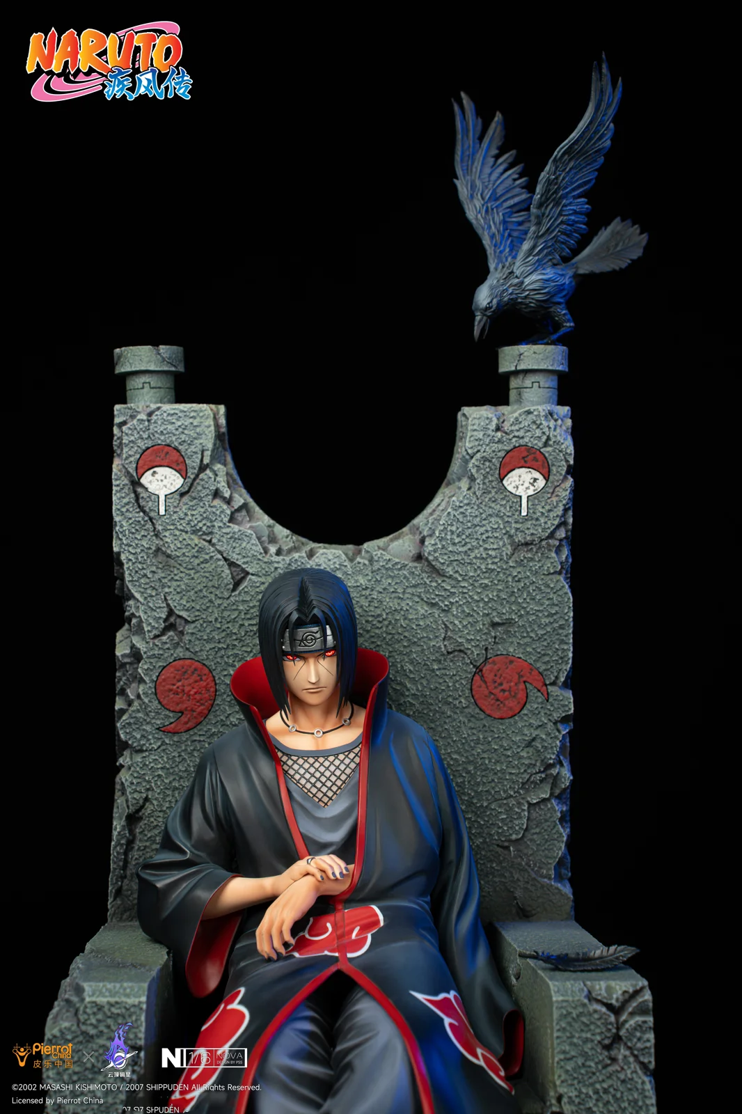 【Pre-sale】1/6 Scale Licensed Itachi Uchiha with LED-Pierrot China x PickStar Studios