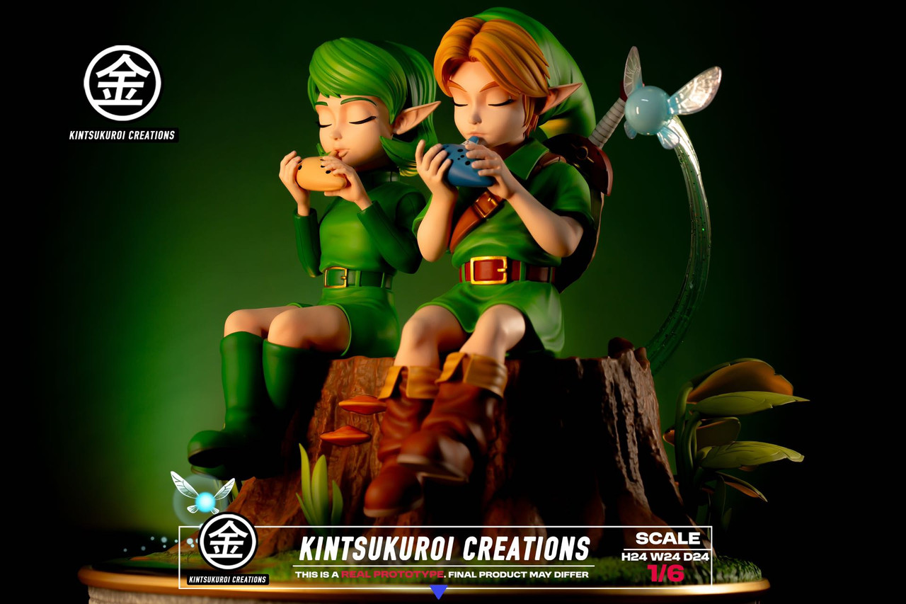 【Pre-sale】1/6 Scale LINK and SARIA DIORAMA with LED-The Legend of Zelda-Kintsukuroi Creations Studio