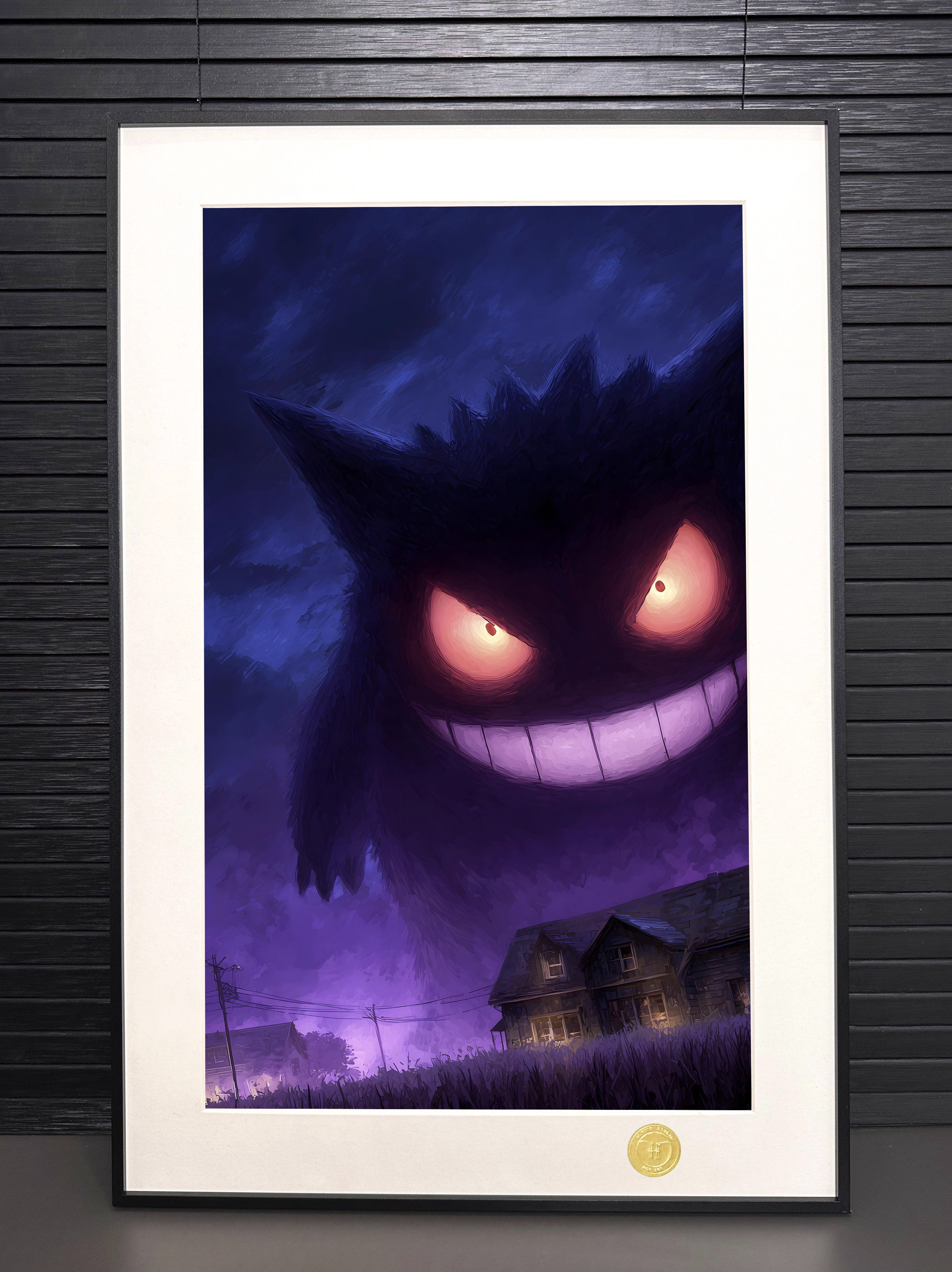 【Pre-sale】Decorative Painting of Gengar-Pokemon-H2 Studio