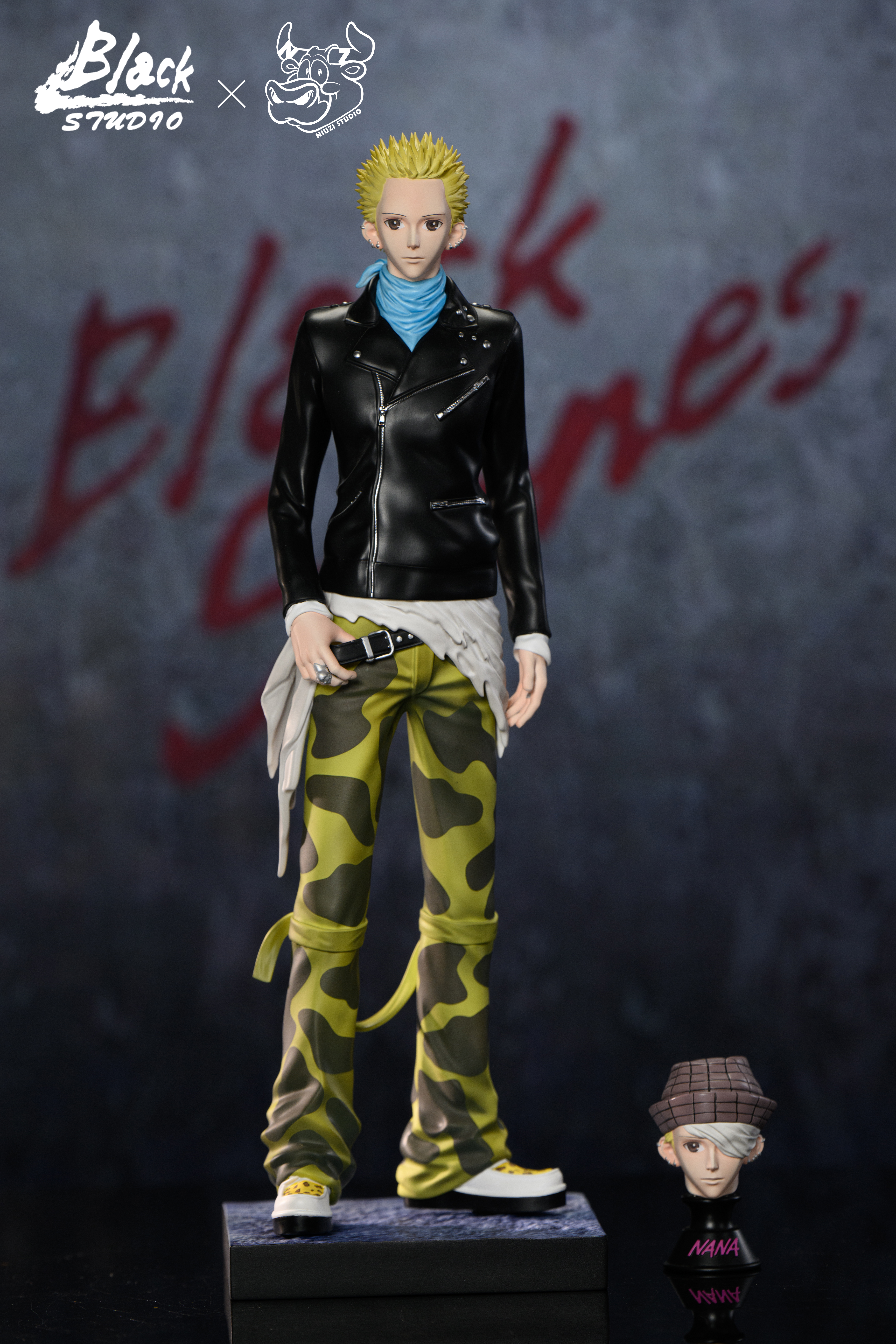 【Pre-sale】BLACK Stone Band Takagi Yasushi, Terashima Nobuo and Okazaki Shinnichi-Nana-BLACK*NIUZI Studios