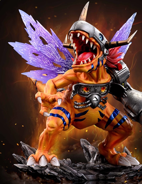 【Pre-sale】Megehouse Scale Metal Greymon-Digimon Adventure-Phoenix Studio