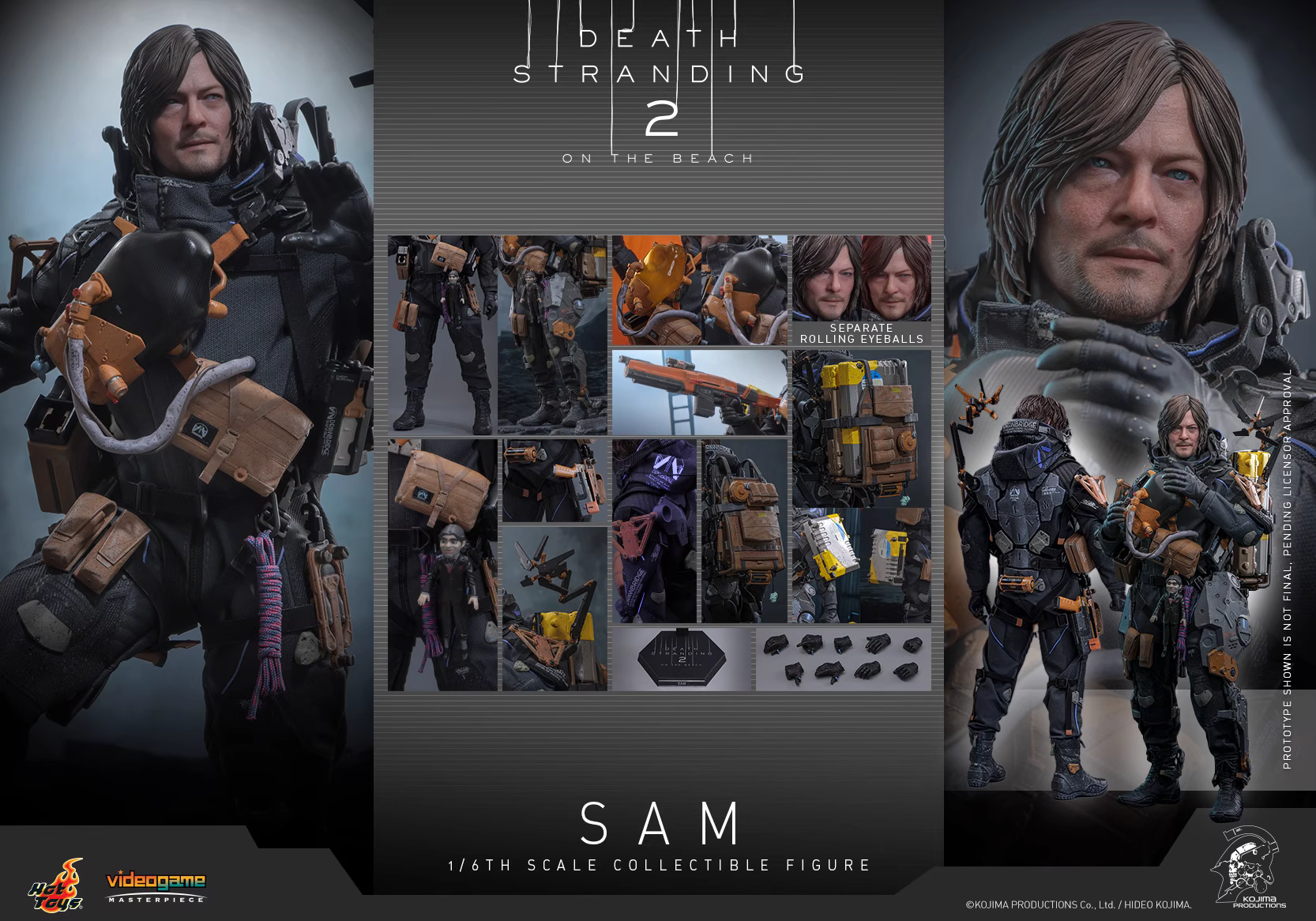 【Pre-sale】1/6 Scale Sam-Death Stranding 2-HotToys Studio