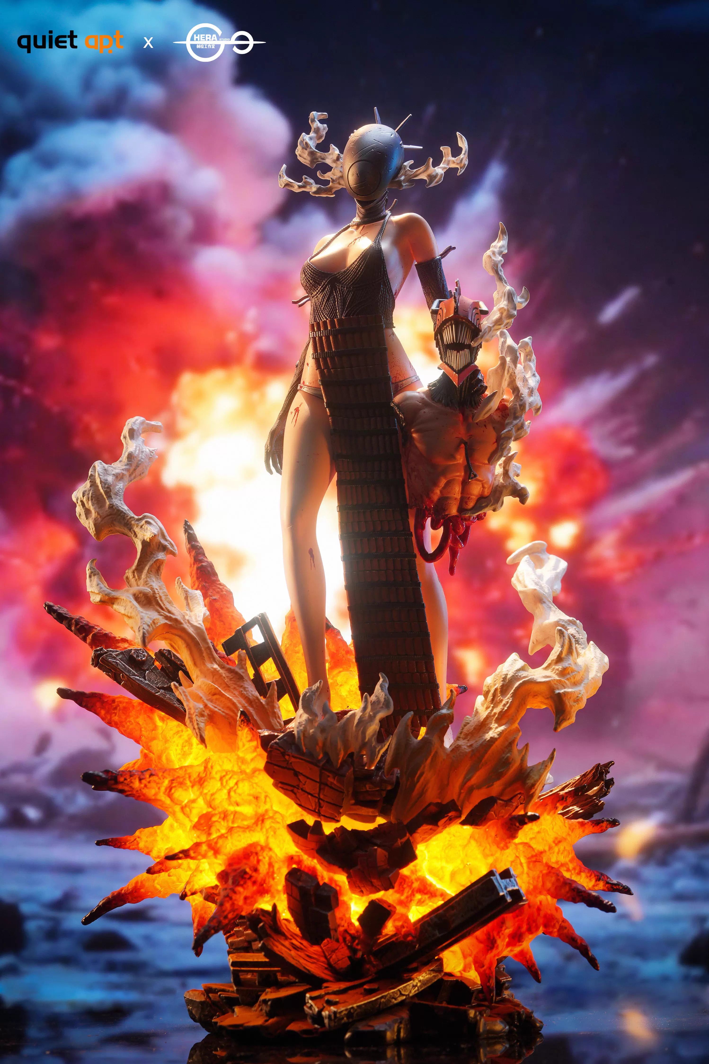 【Pre-sale】1/6 Scale Bomb Reze-QuietArt x Hera Studios