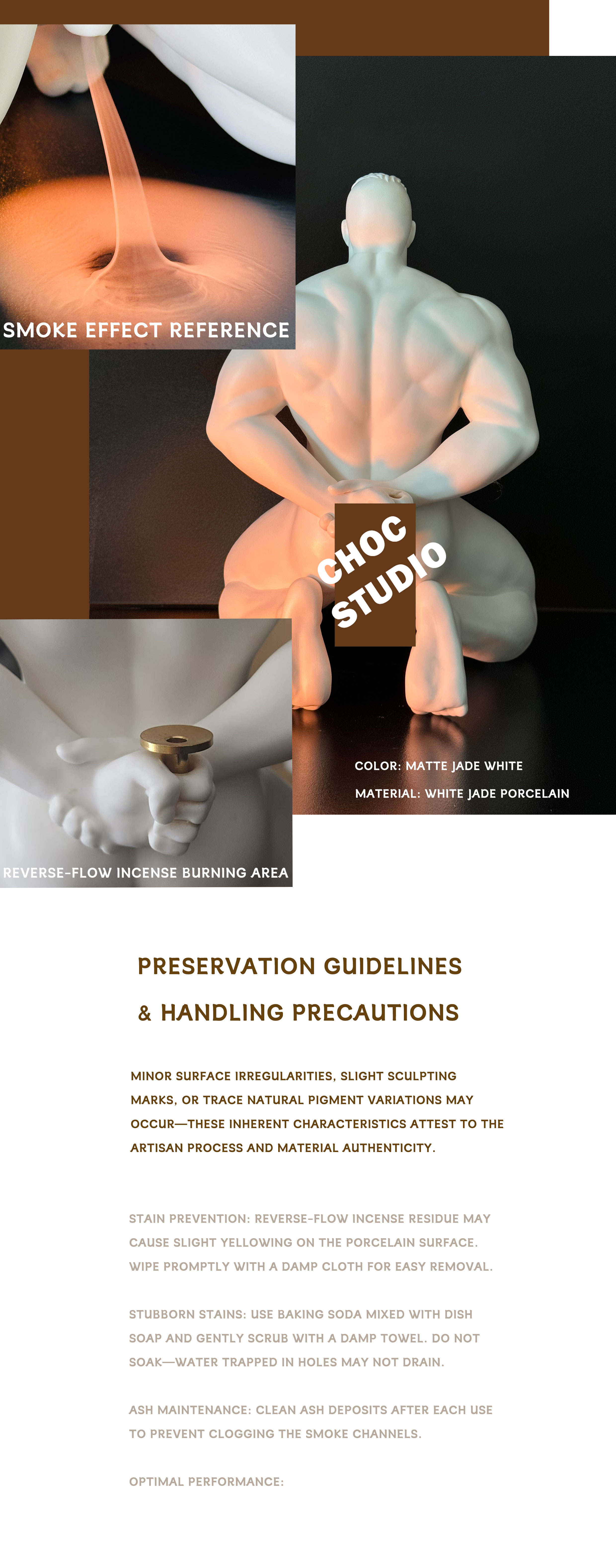 【Pre-sale】Reverse Flow Incense Burner-other series-CHOC studio