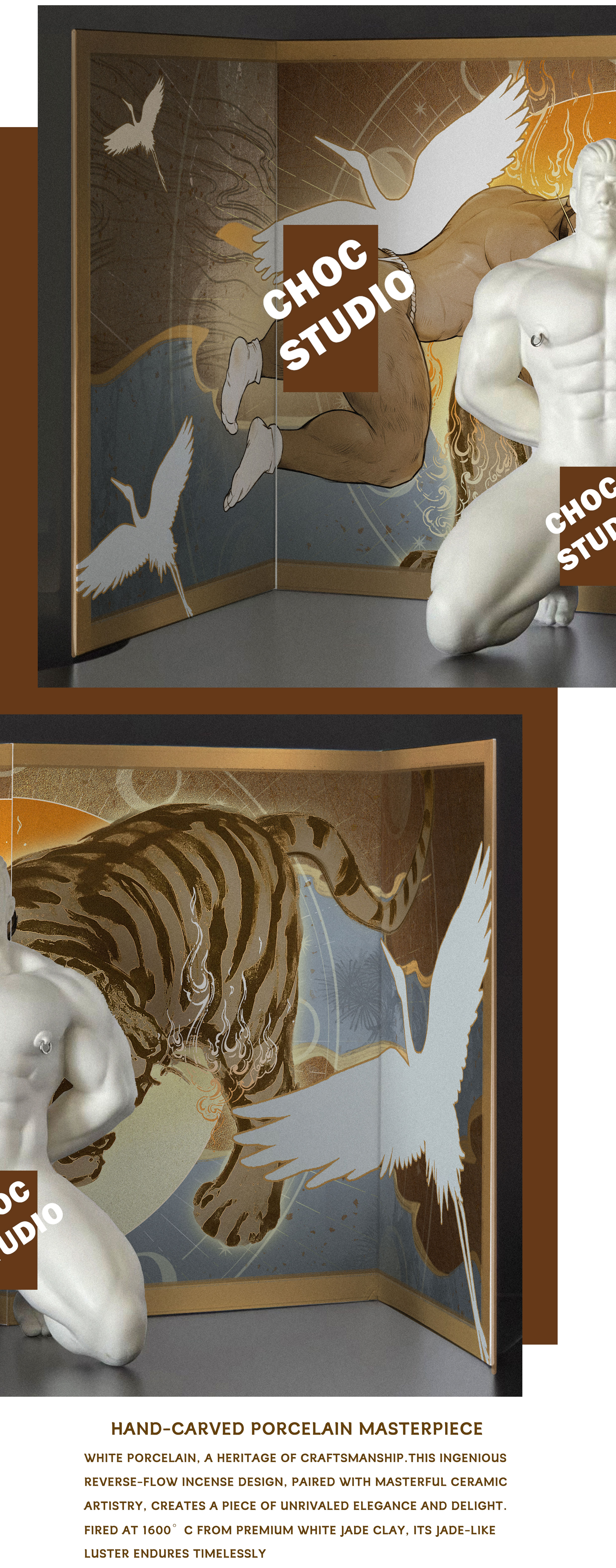 【Pre-sale】Reverse Flow Incense Burner-other series-CHOC studio