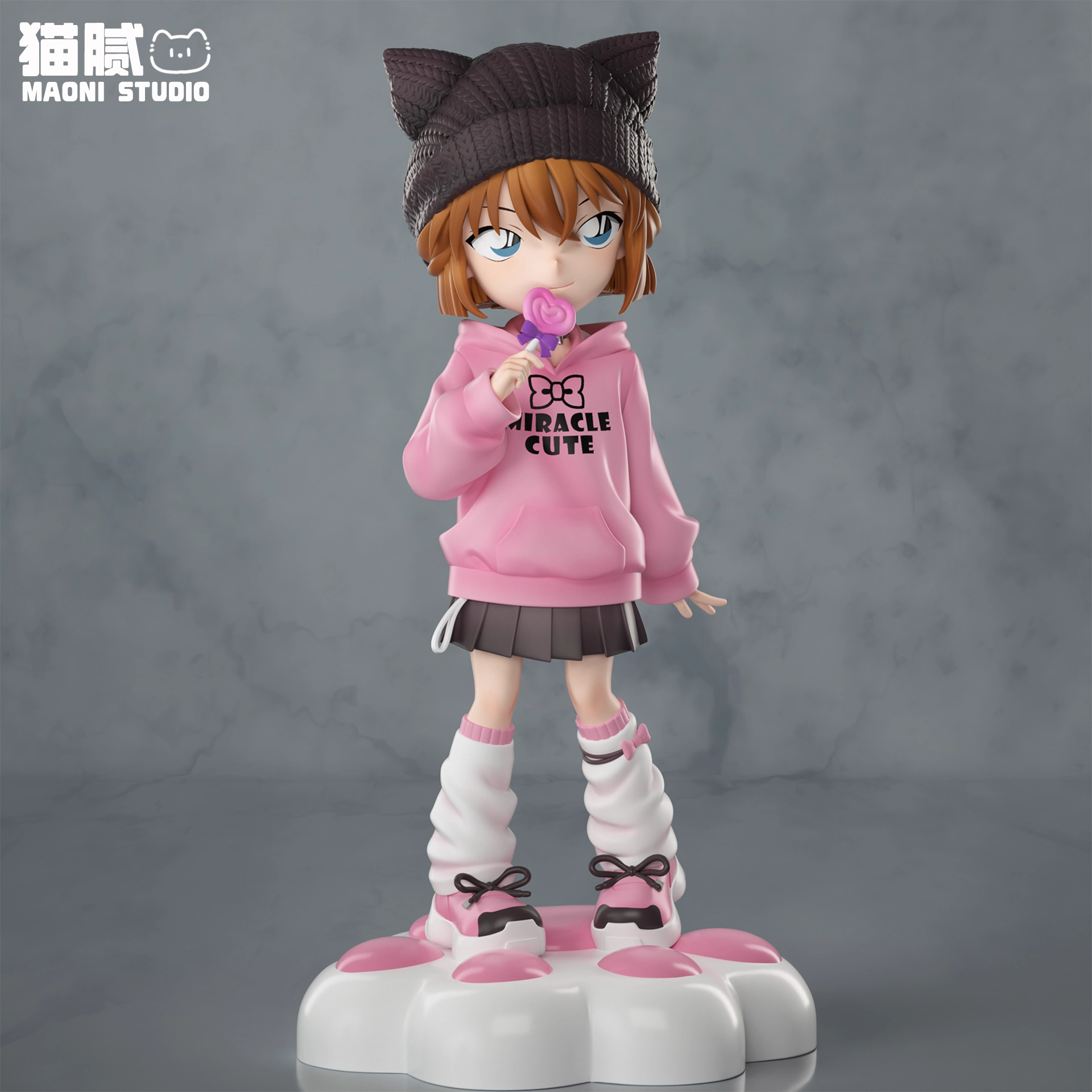 【Pre-sale】1/6 Scale Cat Eared Haibara Ai-Detective Conan-MAONI Studio