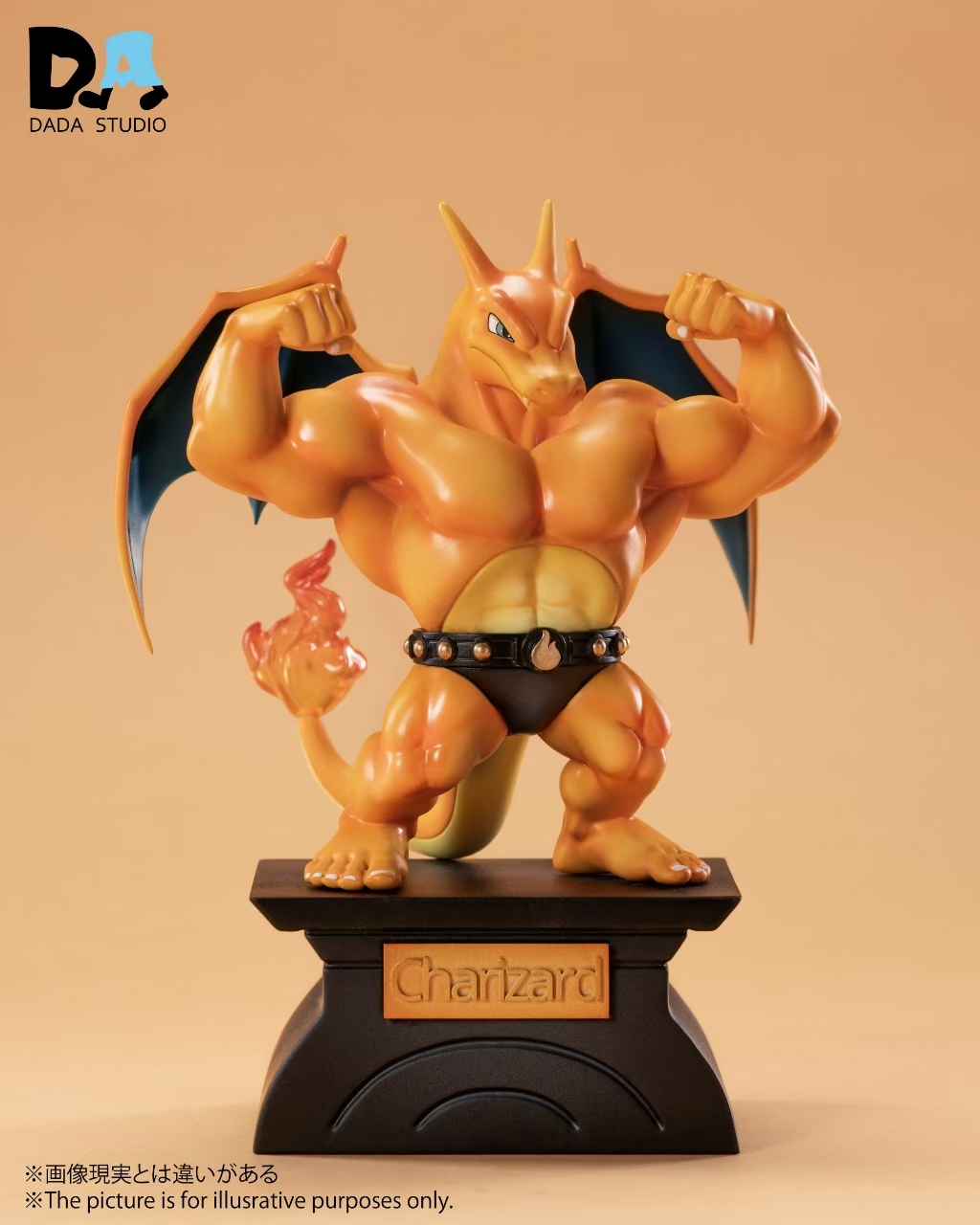 【Pre-sale】Muscle Stone Statue Charizard-Pokemon-DA Studio