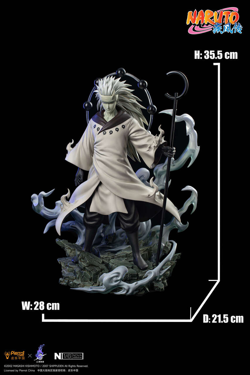 【Pre-sale】1/6 Scale Uchiha Madara and Uchiha Obito Licensed-PickStar Studio