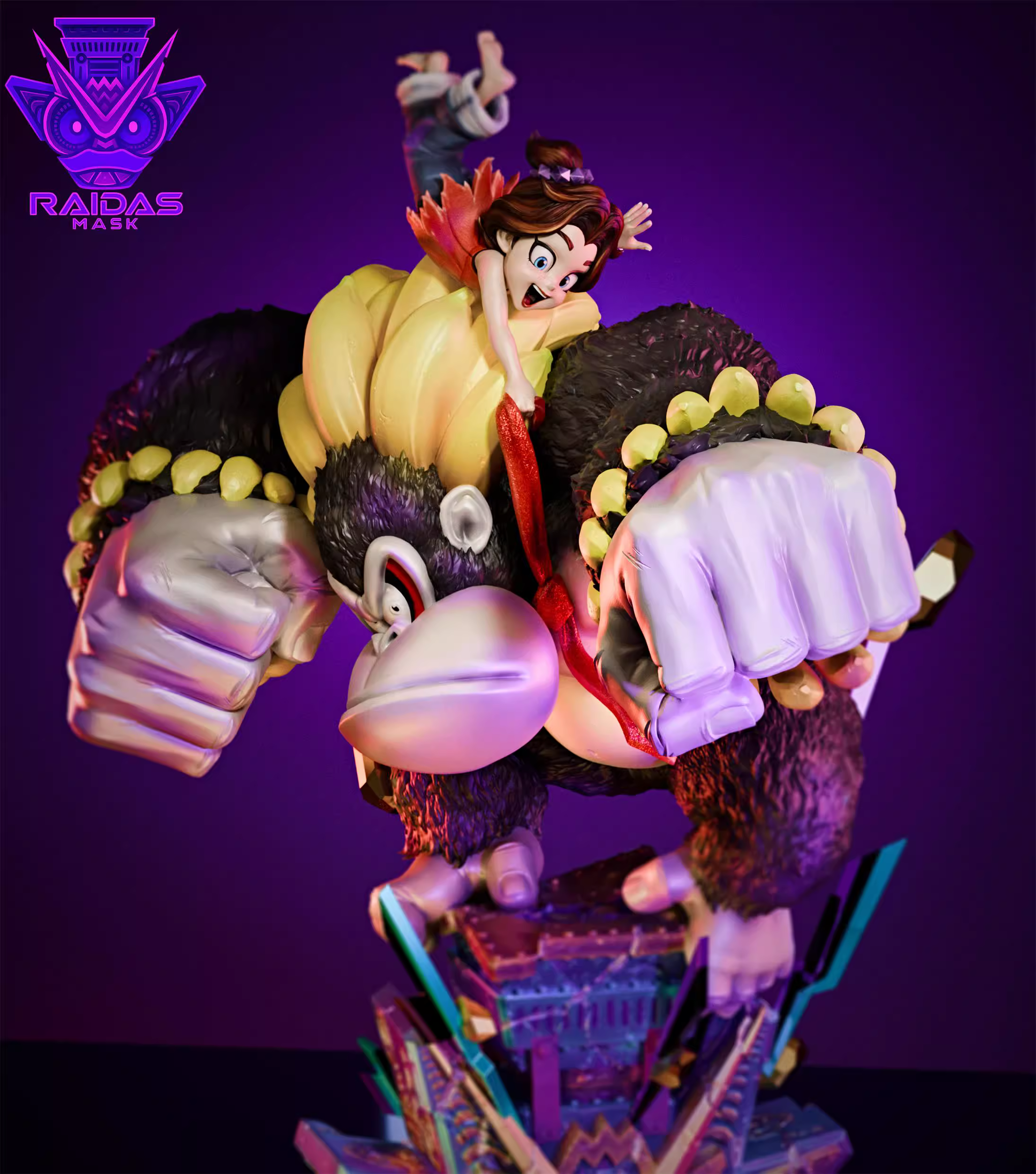 【Pre-sale】1/6 Scale Donkey Kong Bananza-Other series-Raidas Mask Studio