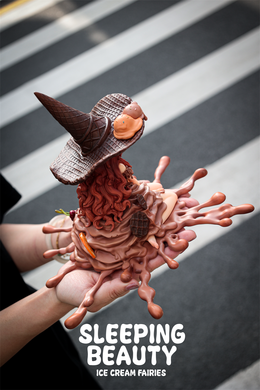【Pre-sale】Sleeping Beauty-Ice Cream Fairies-Vanilla, Matcha and Chocolate-Other series-WeArtDoing Studio