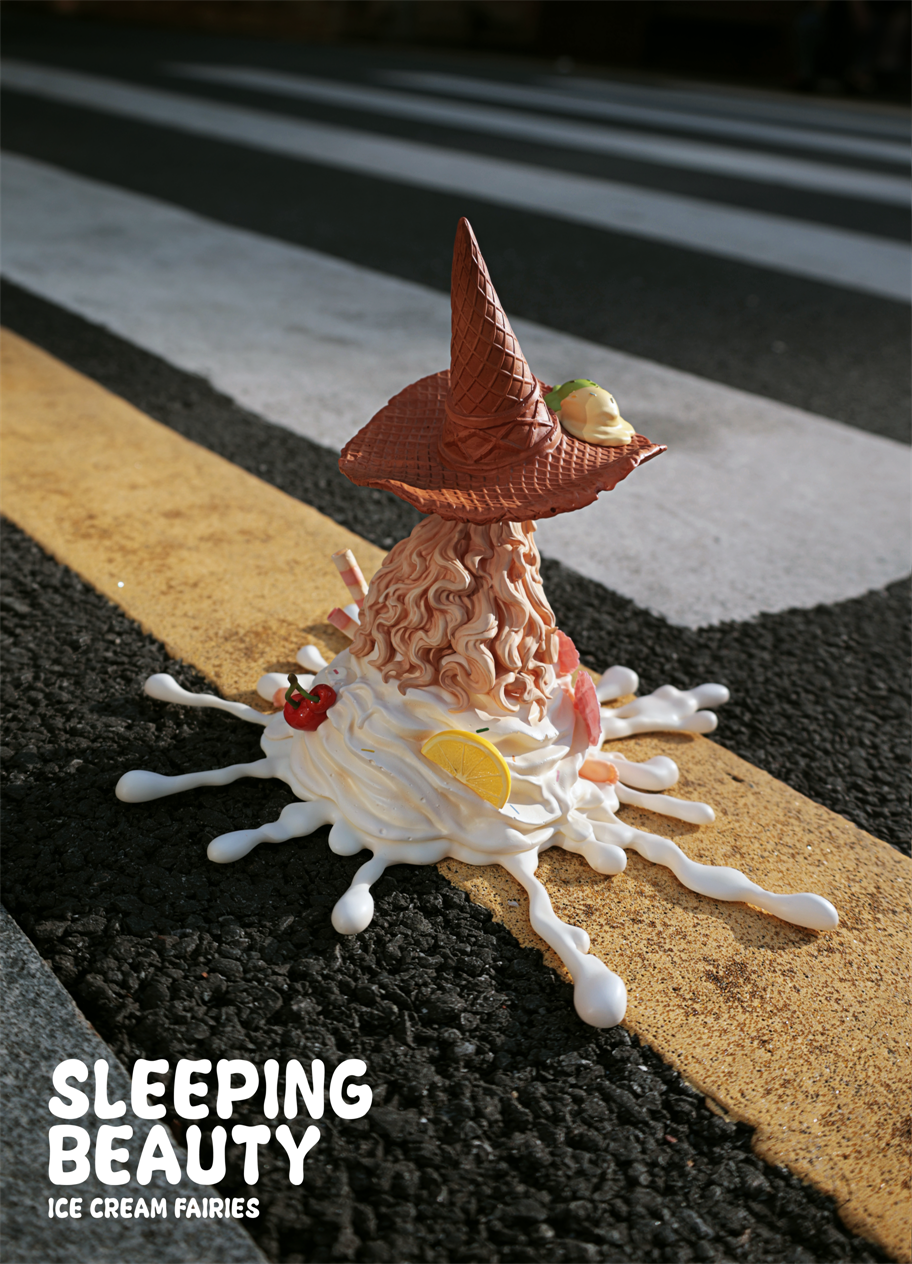 【Pre-sale】Sleeping Beauty-Ice Cream Fairies-Vanilla, Matcha and Chocolate-Other series-WeArtDoing Studio