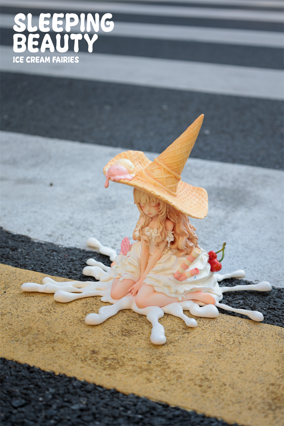【Pre-sale】Sleeping Beauty-Ice Cream Fairies-Vanilla, Matcha and Chocolate-Other series-WeArtDoing Studio