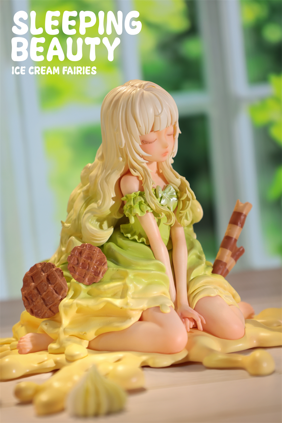 【Pre-sale】Sleeping Beauty-Ice Cream Fairies-Vanilla, Matcha and Chocolate-Other series-WeArtDoing Studio