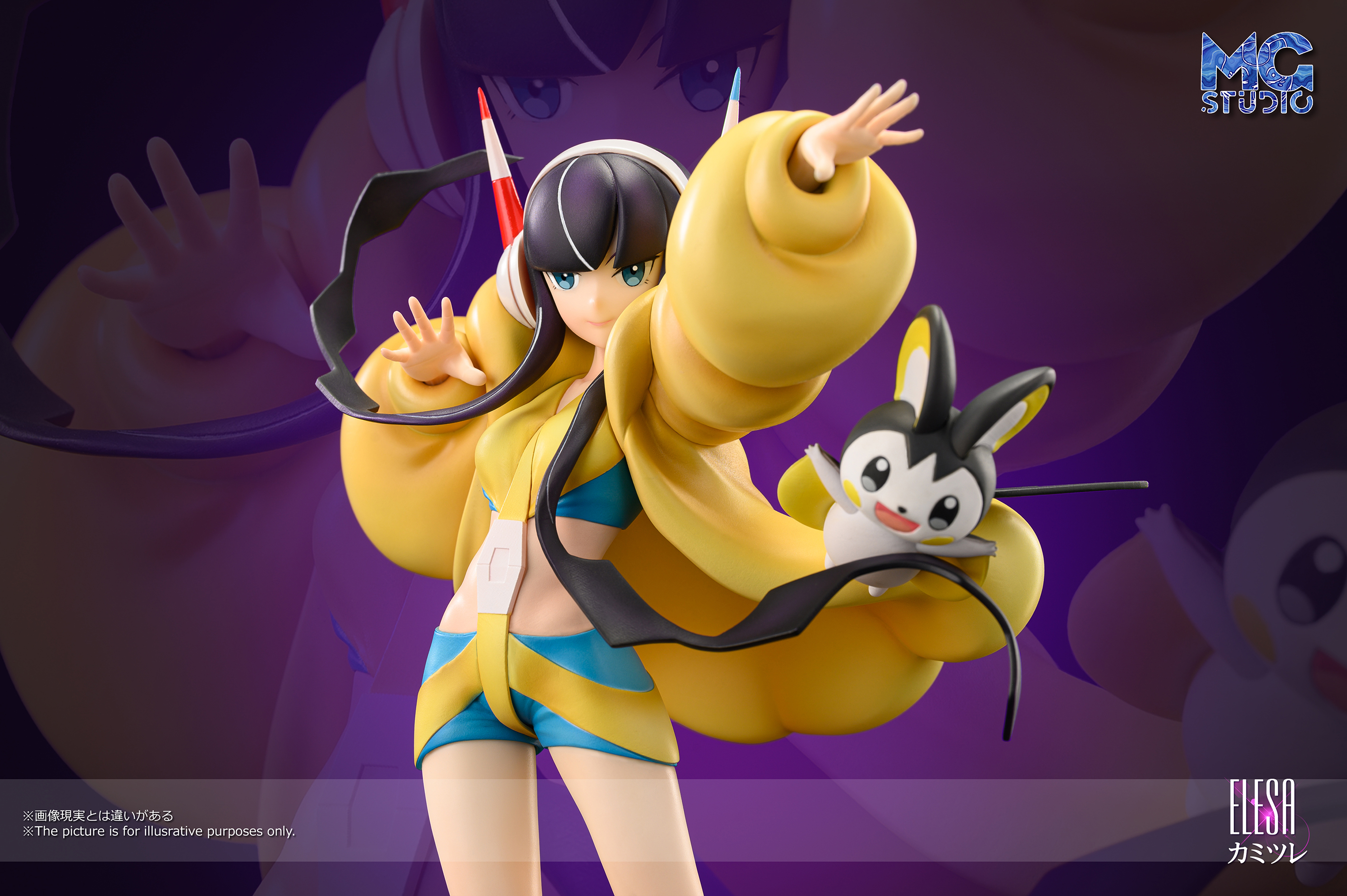 【Pre-sale】1/8 Scale Elesa and Marnie-Pokemon-MG Studio