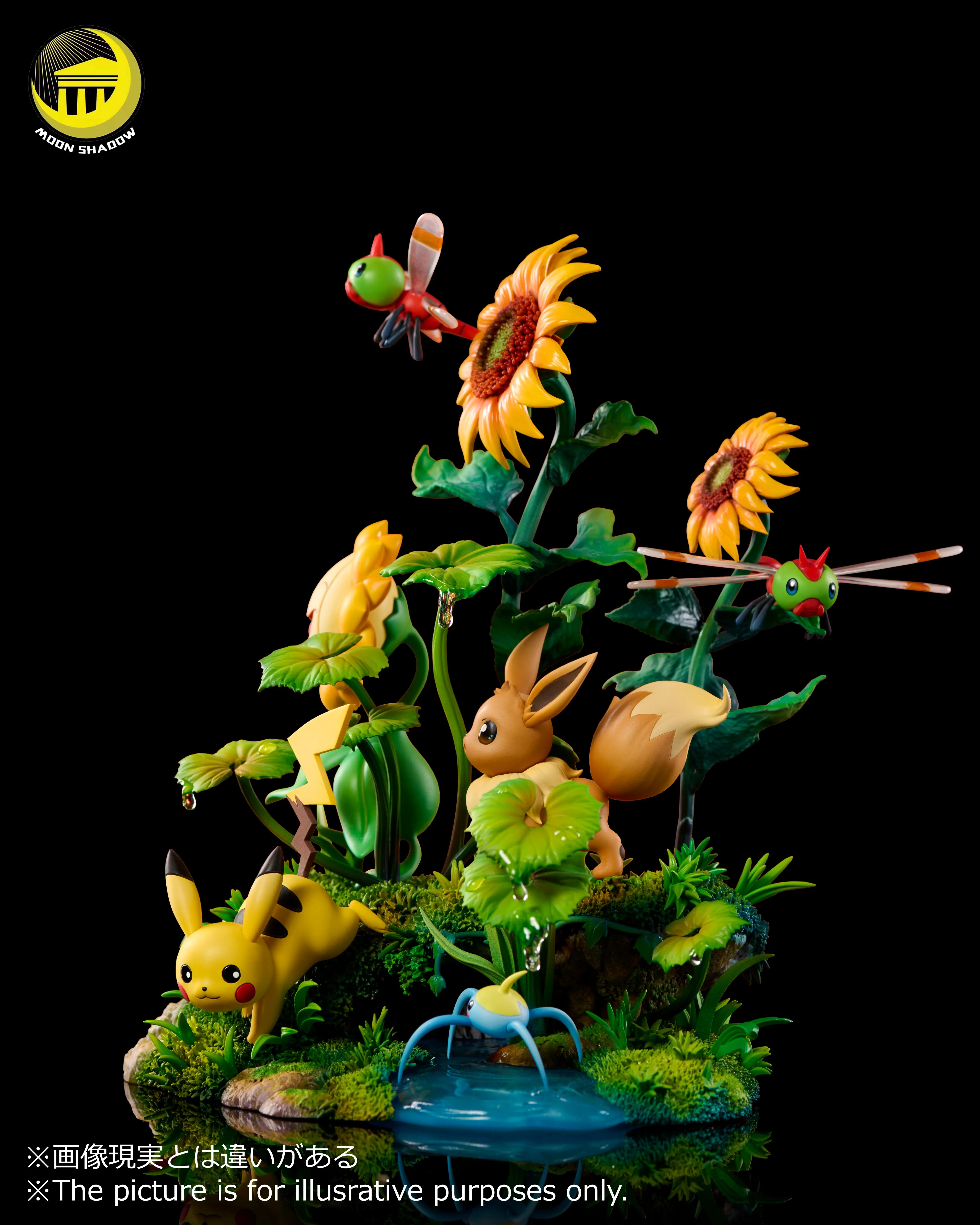 【Pre-sale】Pikachu and Eevee Natural scene-Pokemon-Moon Shadow Studio
