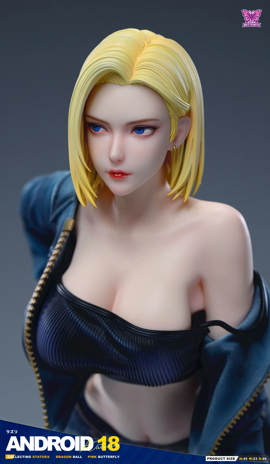 【Pre-sale】1/4 Scale Android 18-Pink Butterfly Studio