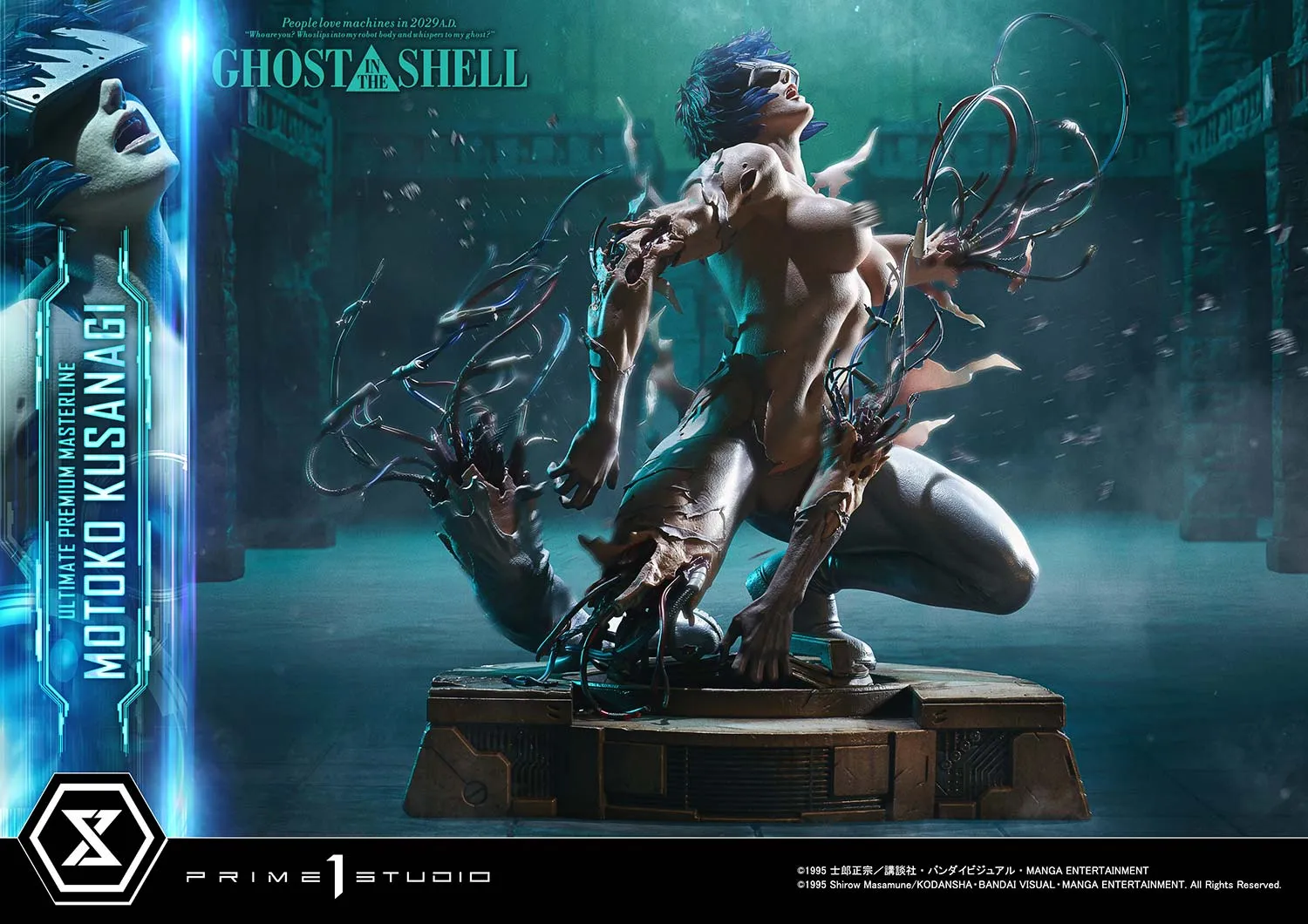 【Pre-sale】1/4 Scale Licensed Motoko Kusanagi-Ghost in the Shell-Prime 1 Studio