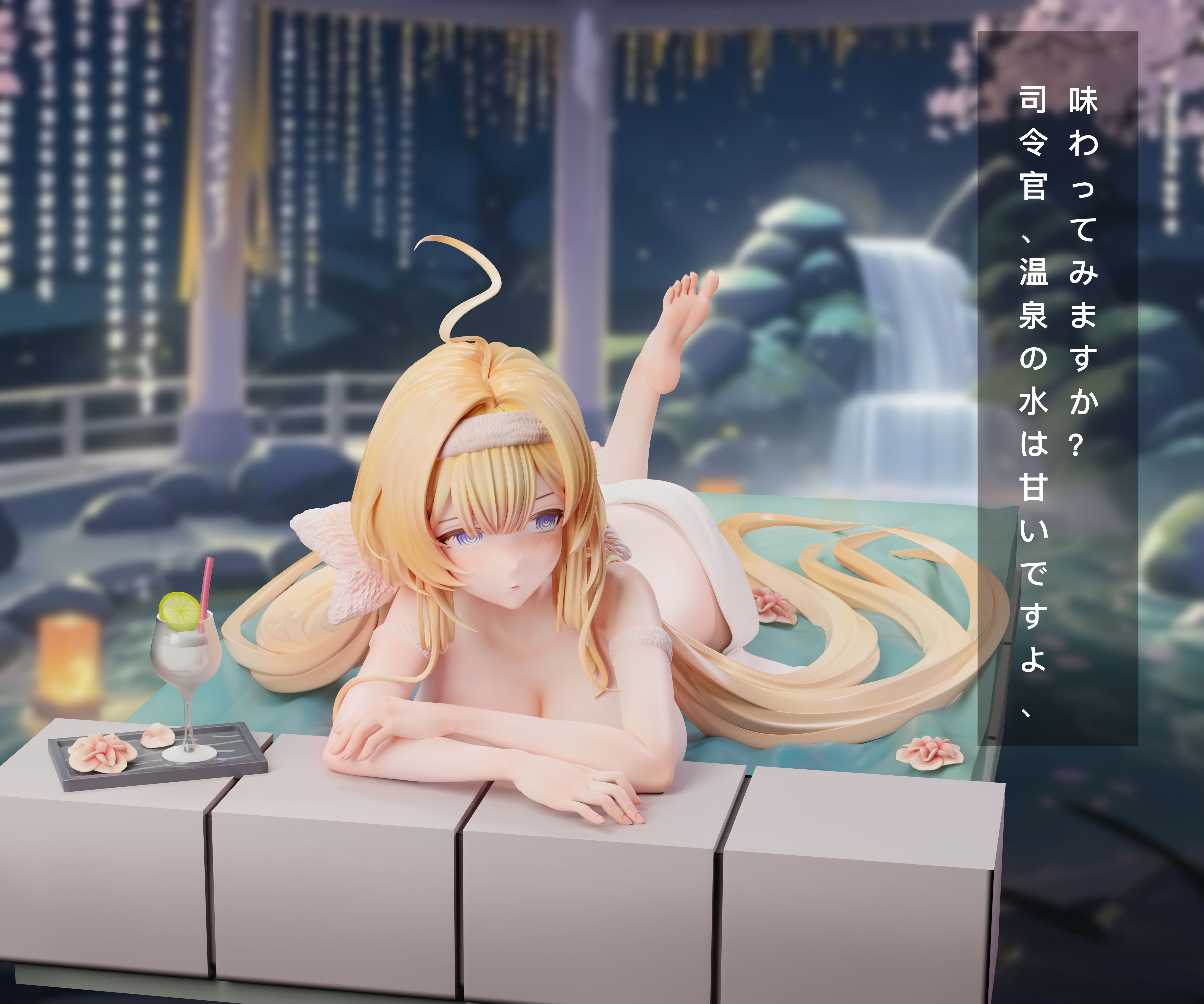 【Pre-sale】1/6 Scale Hot Spring Sexy Girl-Other series-Spider Studio