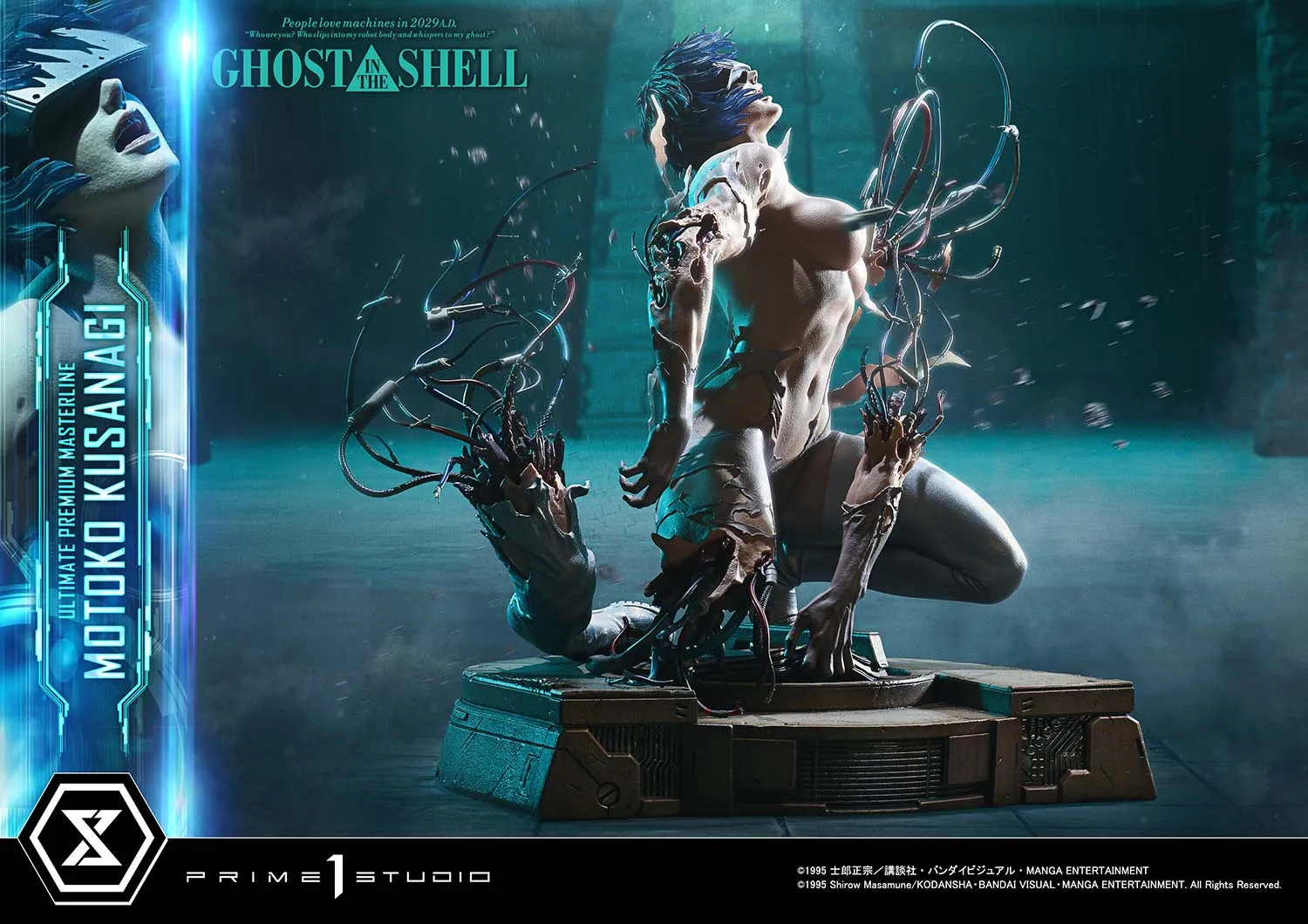 【Pre-sale】1/4 Scale Licensed Motoko Kusanagi-Ghost in the Shell-Prime 1 Studio
