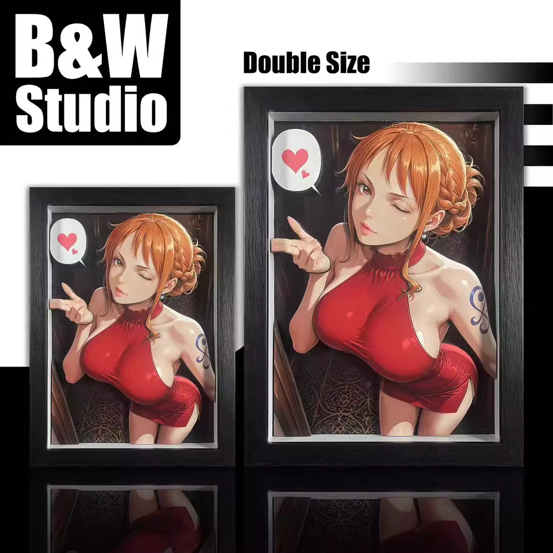 【Pre-sale】Decorative Painting of Nami-Black and White Studio